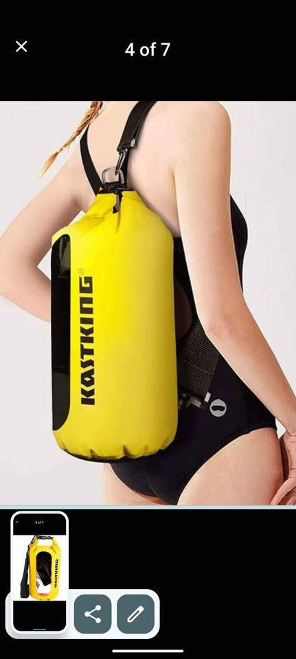 Designer Dry Bag 30L capacity! Waterproof, watersports, camping Size ONE SIZE - 3 Thumbnail