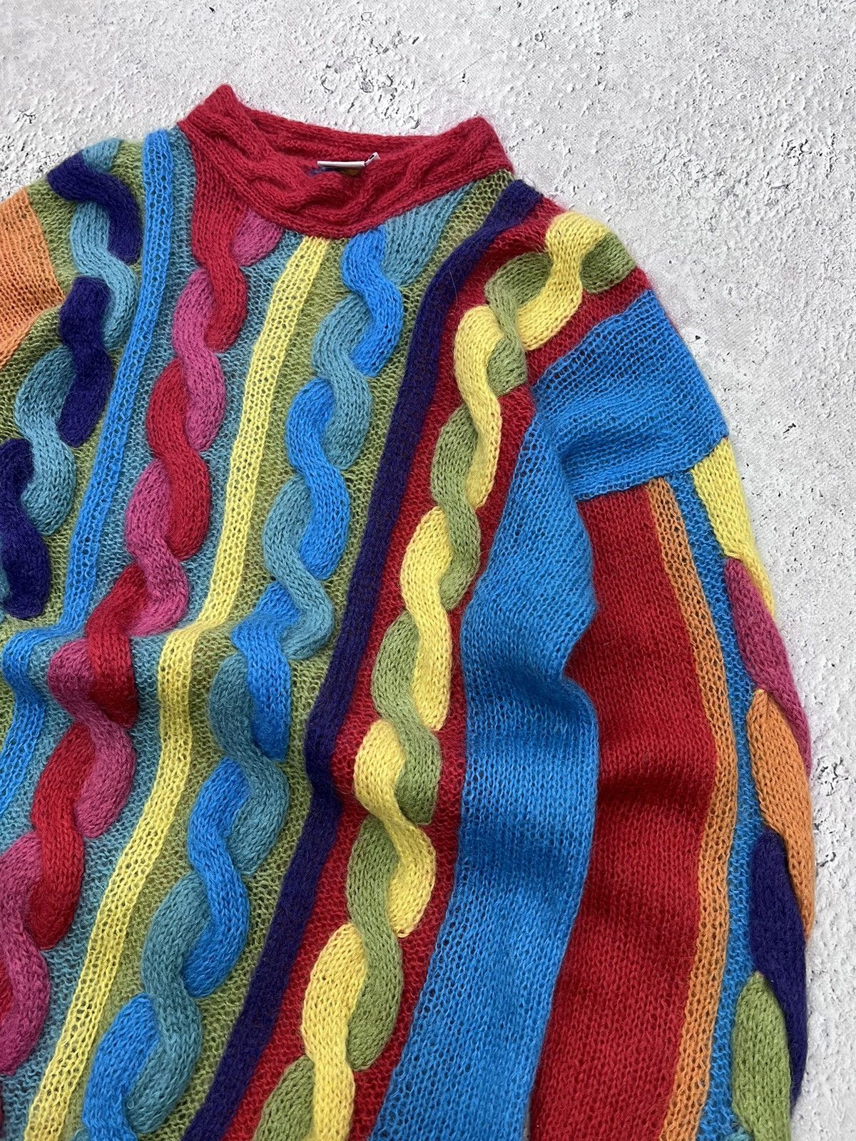 Carlo Colucci × Coogi Coogi Cardigan Pure Wool CARLO COLUCCI Vintage 90s Size US M / EU 48-50 / 2 - 5 Thumbnail