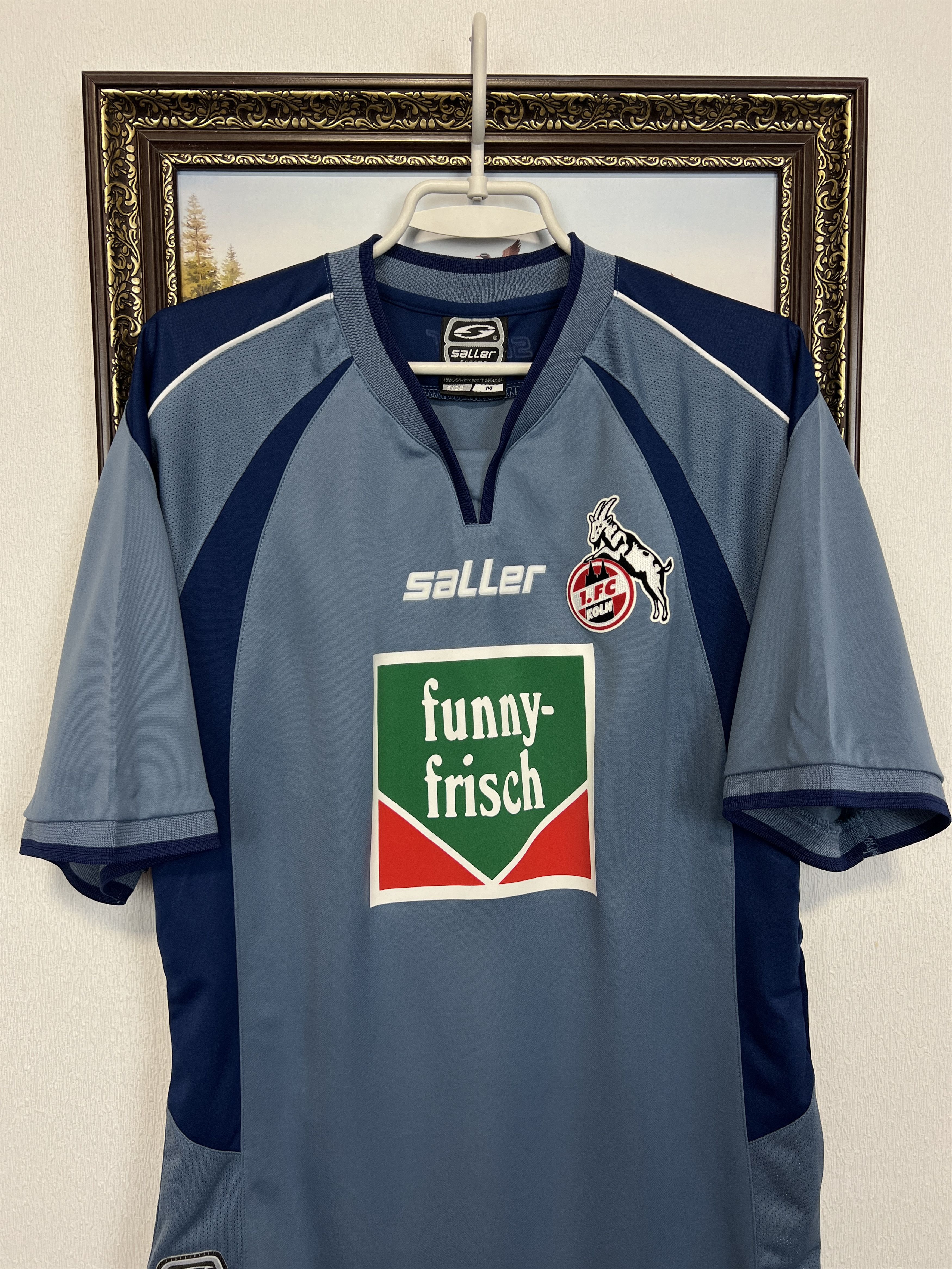 Vintage Koln Third football shirt 2003 Soccer Saller Jersey Trikot Size US M / EU 48-50 / 2 - 2 Thumbnail
