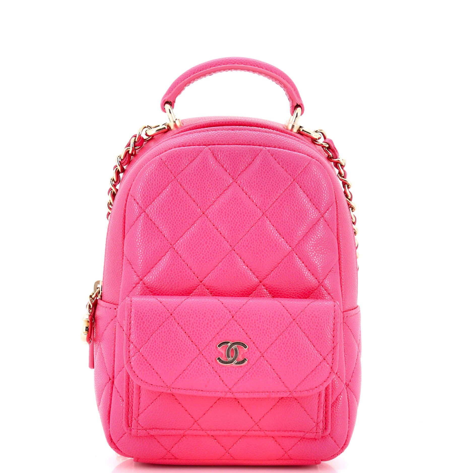 Chanel Classic CC Chain Pocket Backpack Size ONE SIZE - 1 Thumbnail