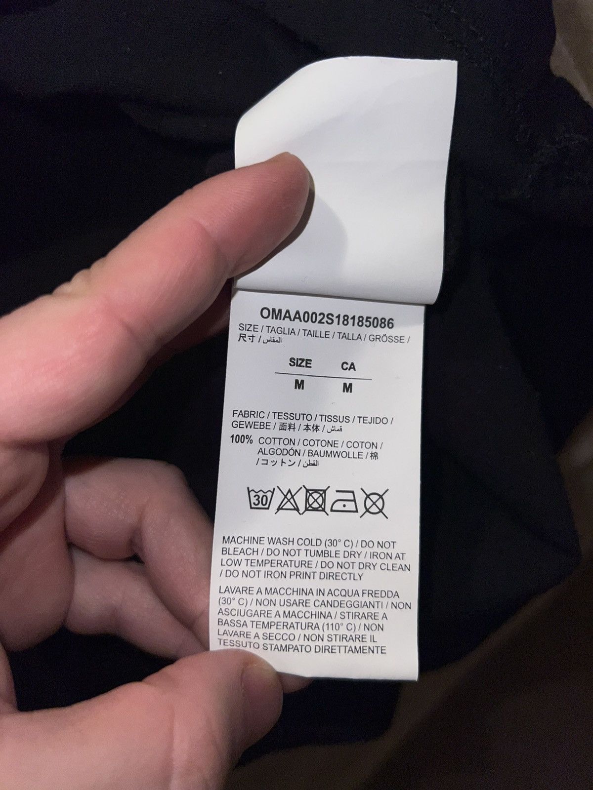 Off-White Off White Temperature shirt Size US M / EU 48-50 / 2 - 7 Thumbnail