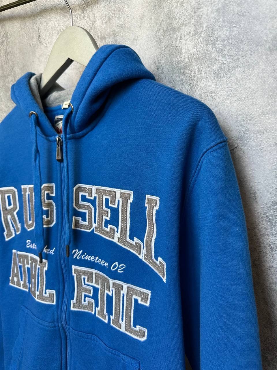 Russell Athletic Russell Athletic Full Zip Hoodie Vintage Sunfaded Rich USA Size US M / EU 48-50 / 2 - 6 Thumbnail