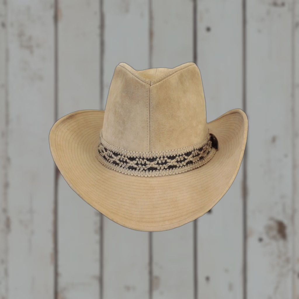Vintage Vintage Resistol Western Cowboy Hat Self Conforming 7 ½ Tan Beige Brown CLEAN Size ONE SIZE - 1 Thumbnail