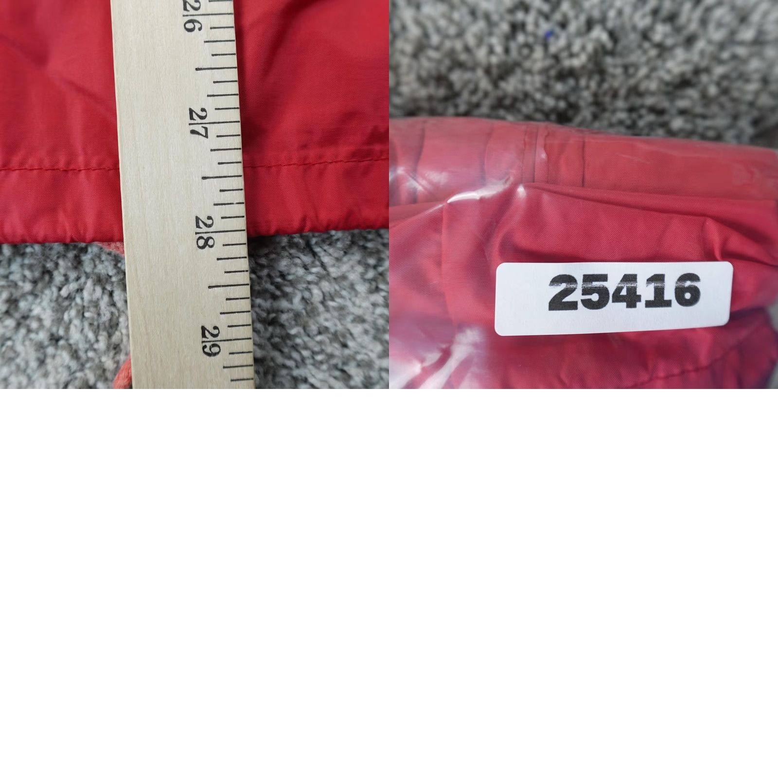 Vintage VINTAGE Woolrich Jacket Mens L Red Teton Hooded Full Zip Windbreaker Coat Outdoor Size US L / EU 52-54 / 3 - 8 Thumbnail