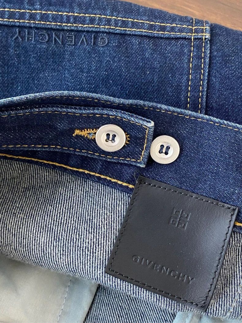 Givenchy Givenchy 24 new denim cargo pants straight-leg 2506-Nextarr Size US 29 - 3 Thumbnail