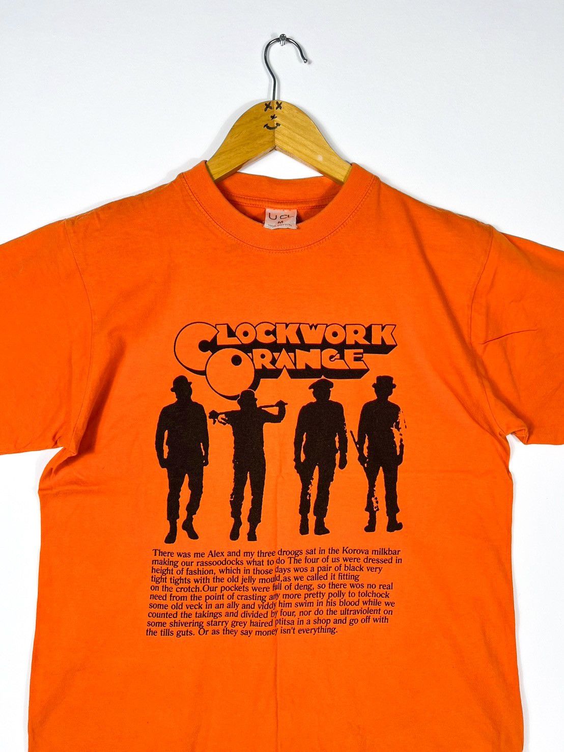 Vintage Clockwork orange Movie Tee Vintage 90s Band T-Shirt Size US M / EU 48-50 / 2 - 5 Thumbnail