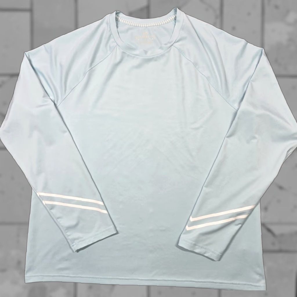 Southern Tide Southern Tide Shirt Women L Blue Reflective Skipjack Performance Long Sleeve Tee Size L / US 10 / IT 46 - 1 Thumbnail
