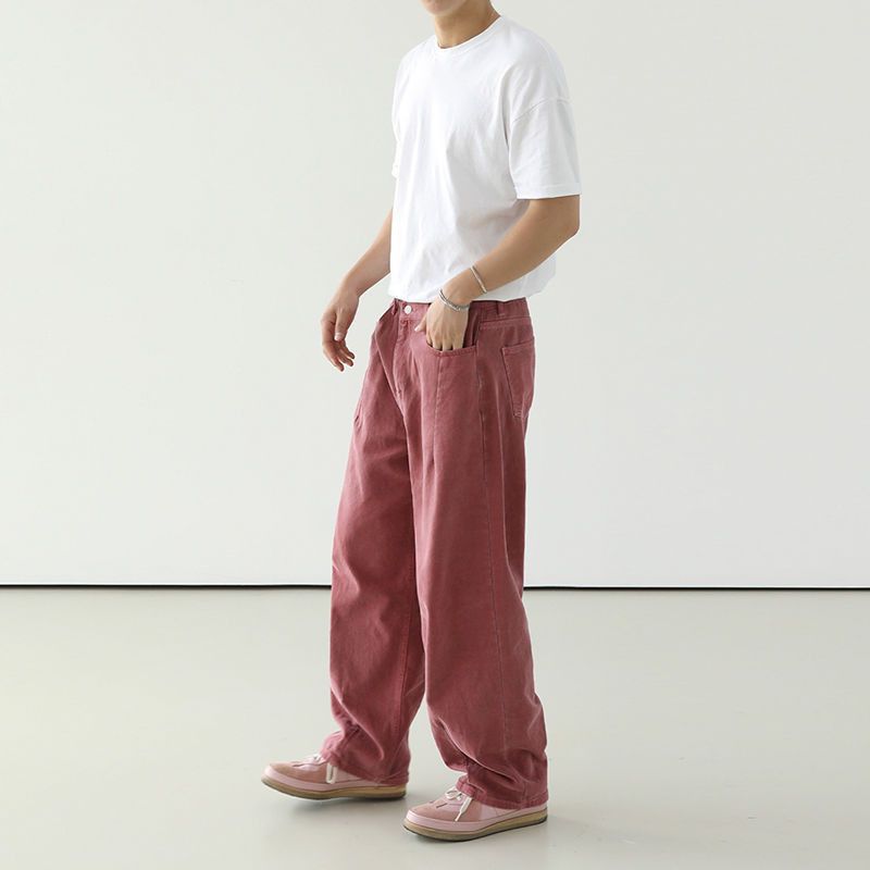 Japanese Brand × Jean Retro wide leg straight leg casual jeans Size US 32 / EU 48 - 2 Thumbnail