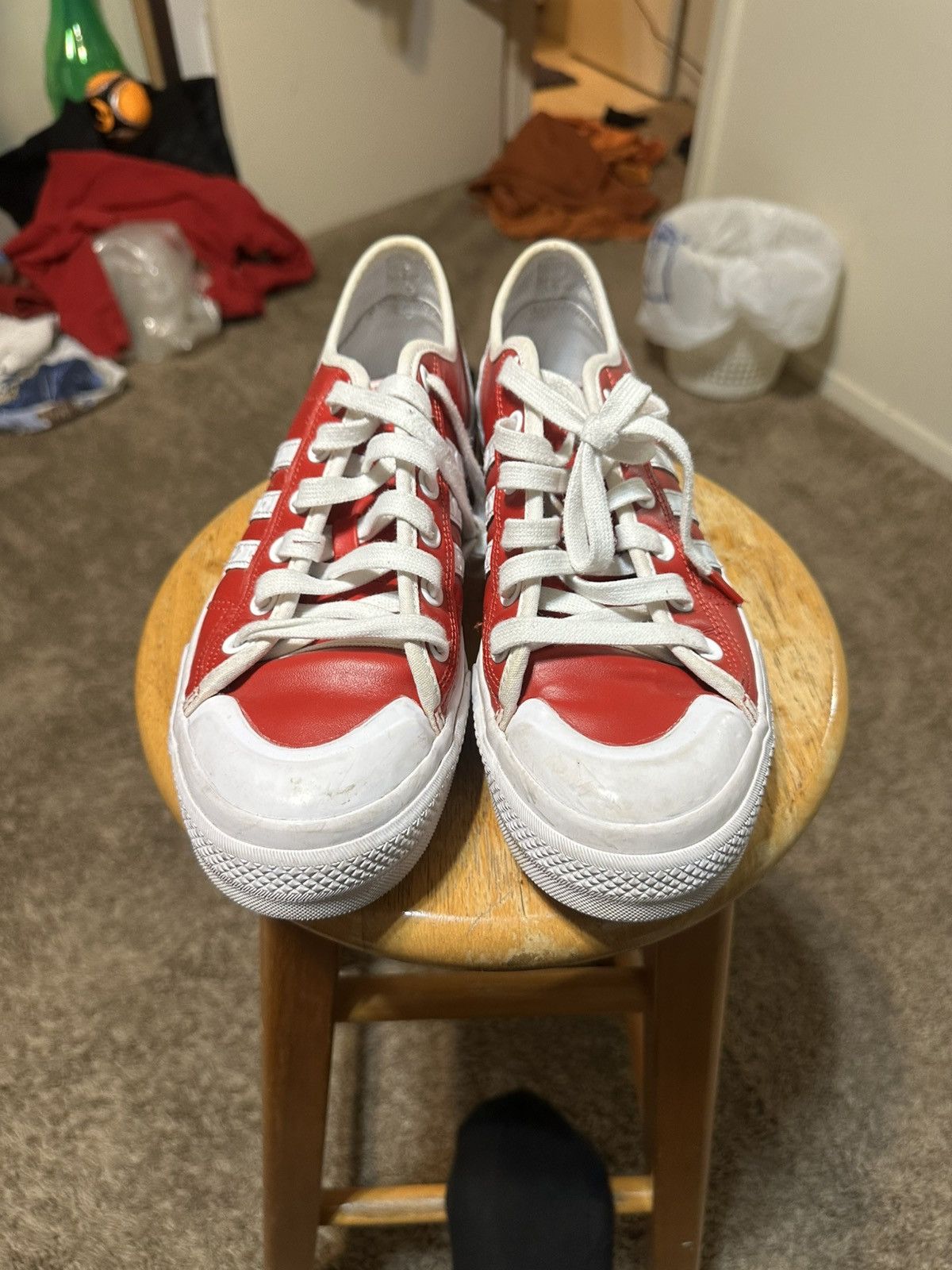 Adidas VINTAGE Woman’s Adidas Nizza RF Platform 2021 size 9.5 Size US 9.5 / IT 39.5 - 3 Thumbnail