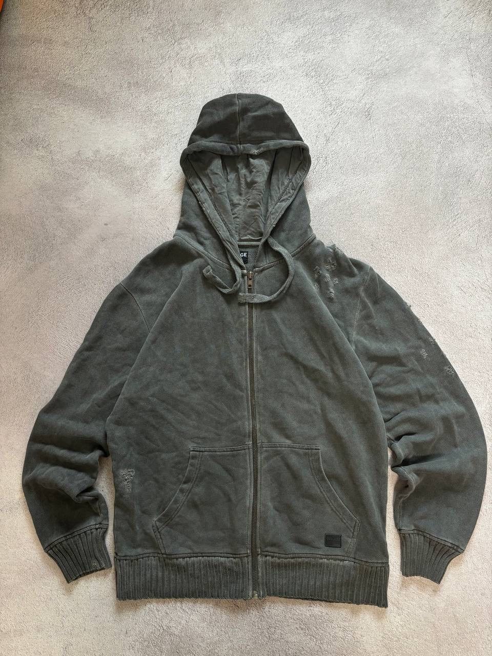 Diesel × Vintage Vintage Diesel style faded dirty distressed hoodie Size US L / EU 52-54 / 3 - 3 Thumbnail