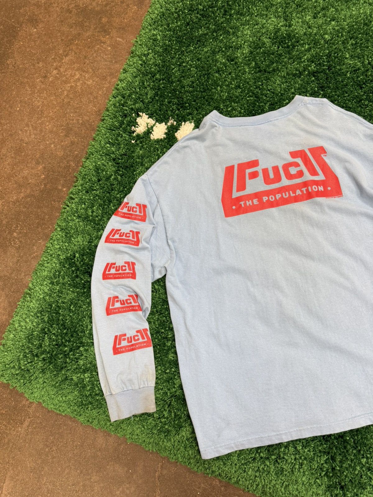 FUCT × Fuck The Population Fuck The Population x Fuct Logo Long Sleeve XXL Size US XXL / EU 58 / 5 - 3 Thumbnail