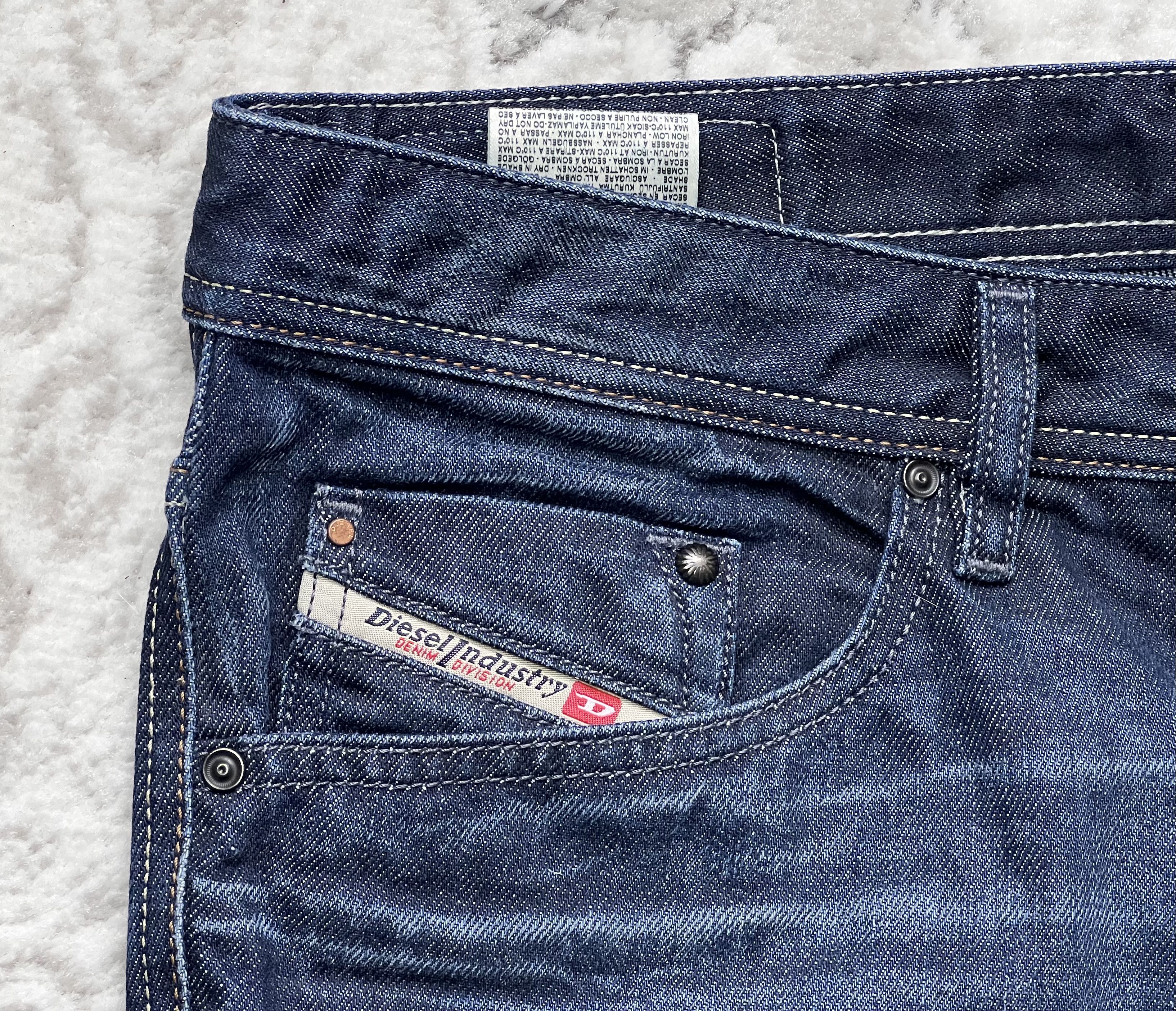 Diesel Diesel Jeans Mens Narrot Regular/Carrot Wash 0073N W34 Size US 34 / EU 50 - 2 Thumbnail