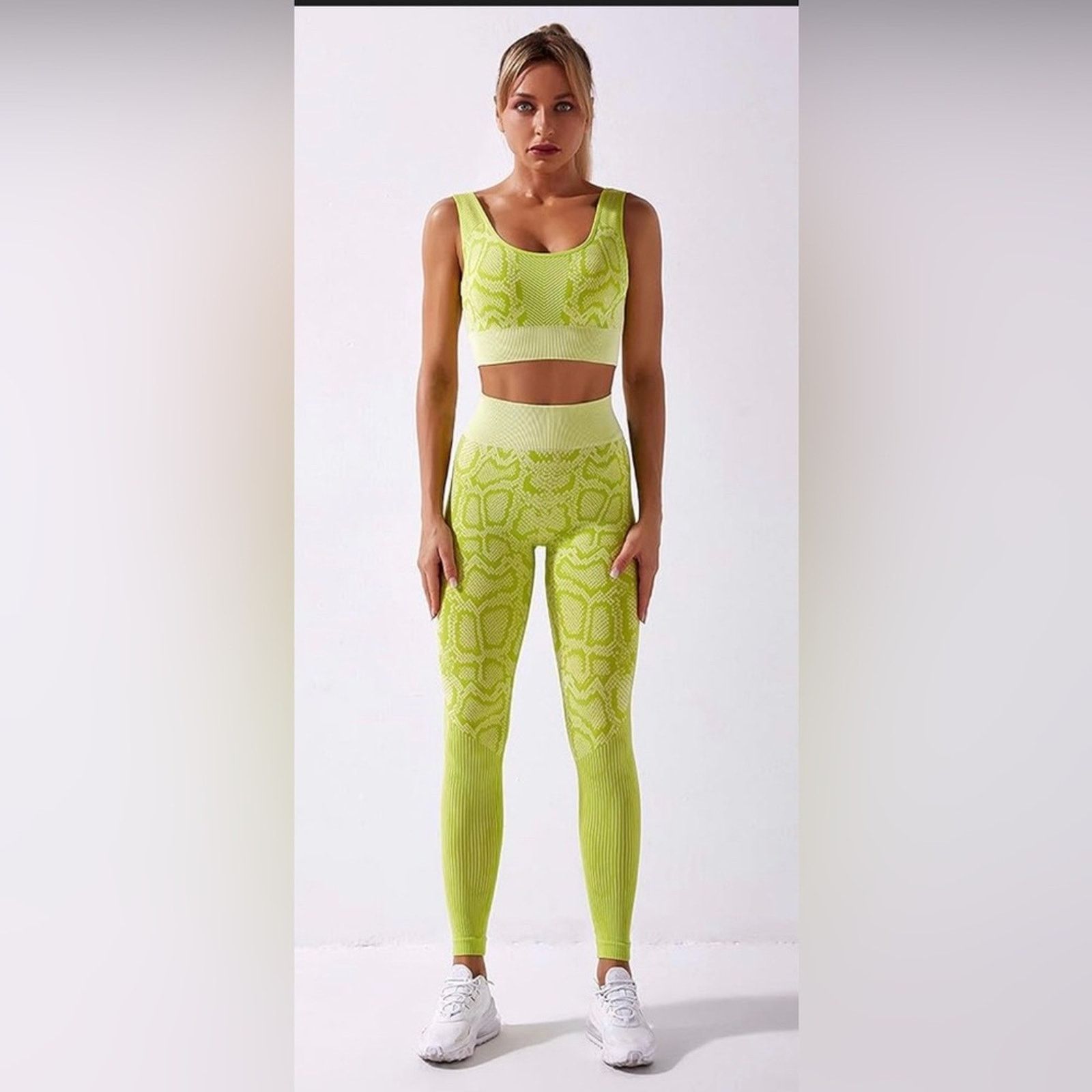 Other Y2K Yoga Gym Pilates Workout Activewear Set size XS/S Size 25" / US 0 / IT 36 - 1 Thumbnail