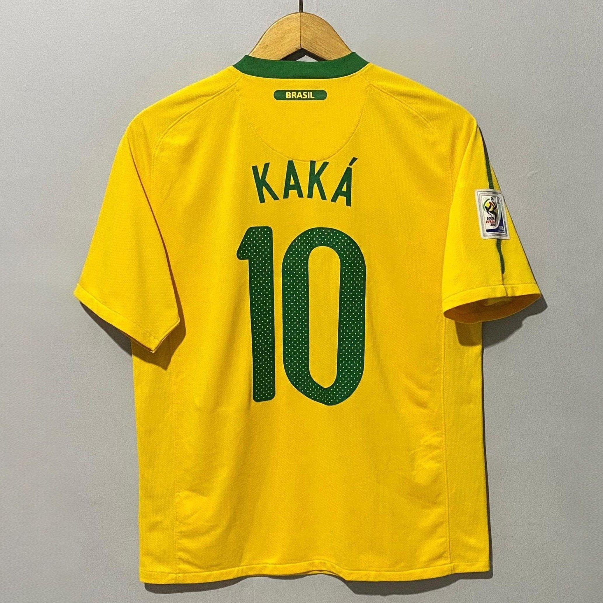 Nike Brazil World Cup 2010 Home Jersey Ricardo Kaká Size US M / EU 48-50 / 2 - 2 Thumbnail