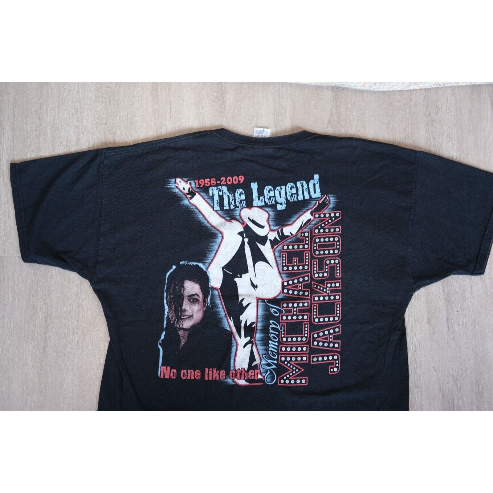 Jerzees Vintage 2009 Jerzees Michael Jackson King of Pop T-Shirt 3X Size US XXL / EU 58 / 5 - 5 Thumbnail