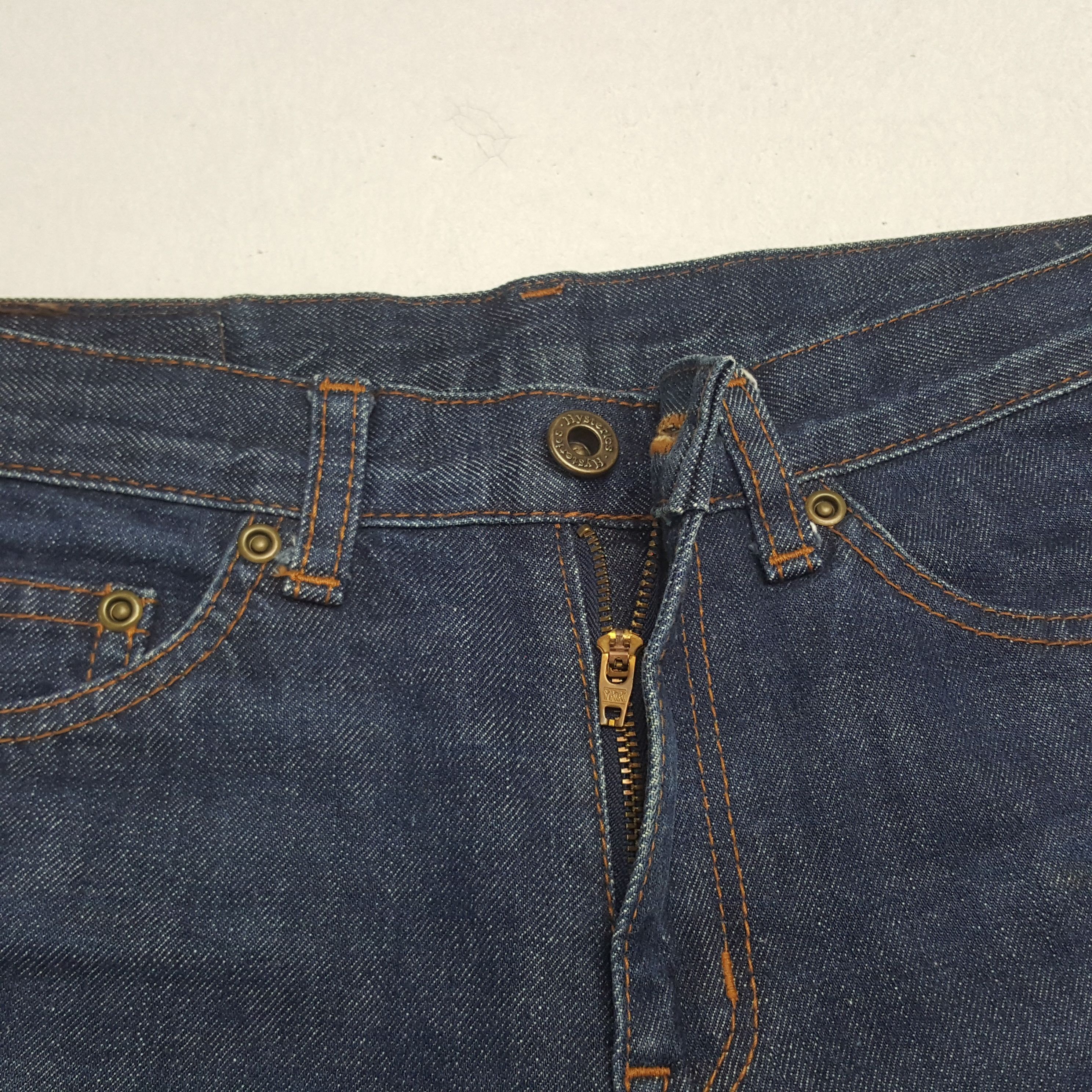 Hysteric Glamour × Japanese Brand × Vintage Vintage Hysteric Glamour Japan Custom Logo Jeans Size US 28 / EU 44 - 12 Thumbnail