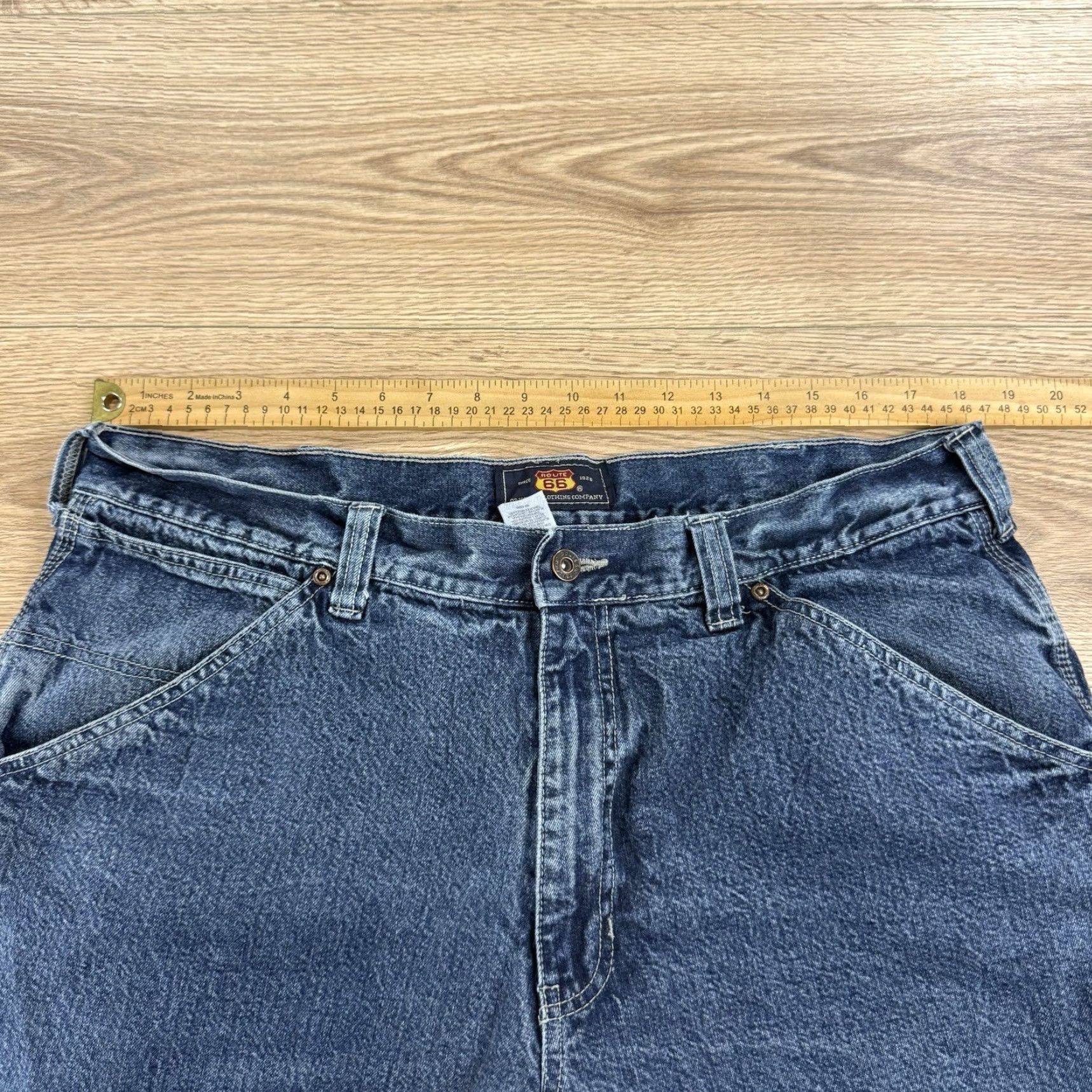 Route 66 VINTAGE Route 66 Insulated Carpenter Jeans 38x32 Straight Leg Blue Mens Size US 38 / EU 54 - 3 Thumbnail