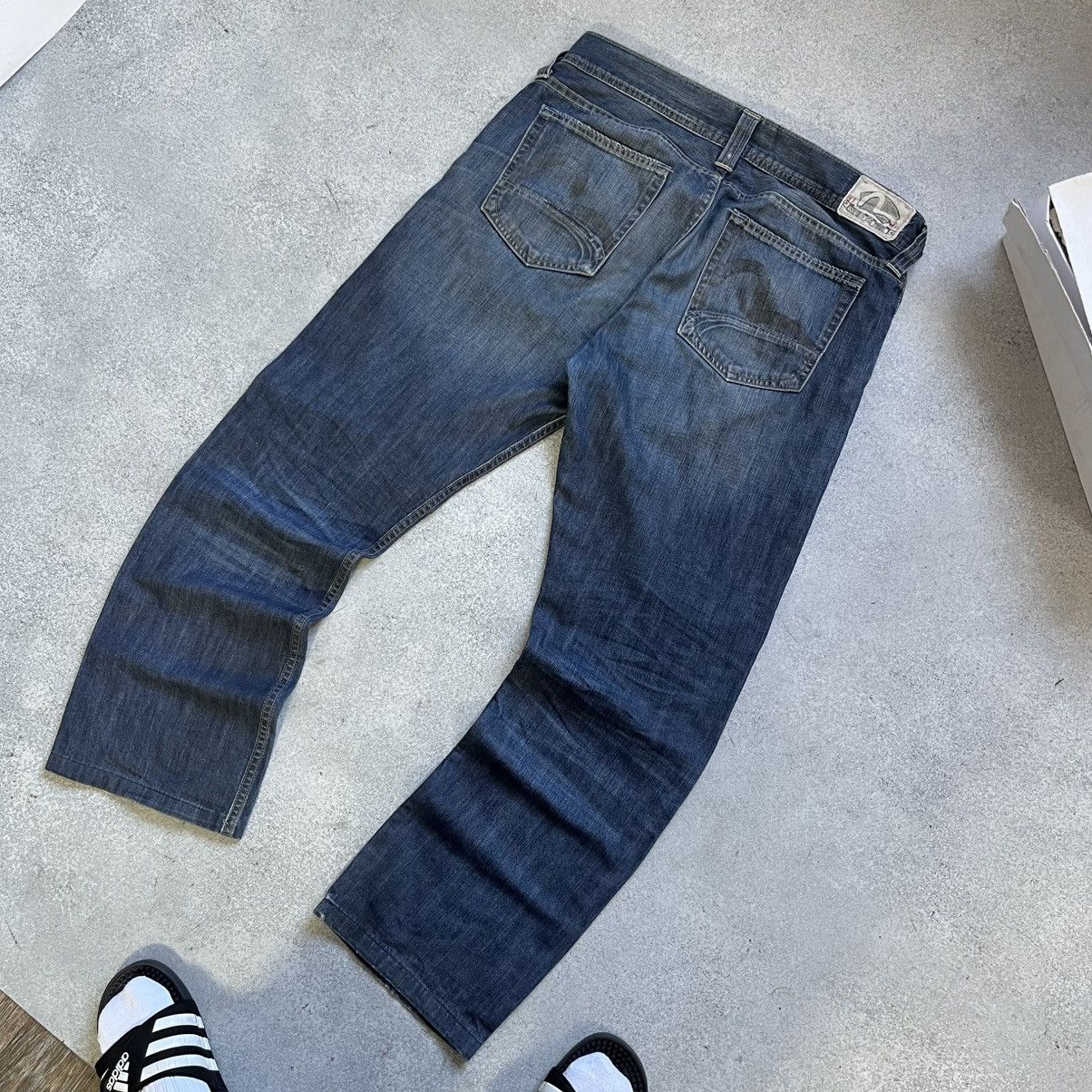 Evisu × Puma Vintage y2k Baggy Evisu x Puma Jeans Size US 36 / EU 52 - 2 Thumbnail