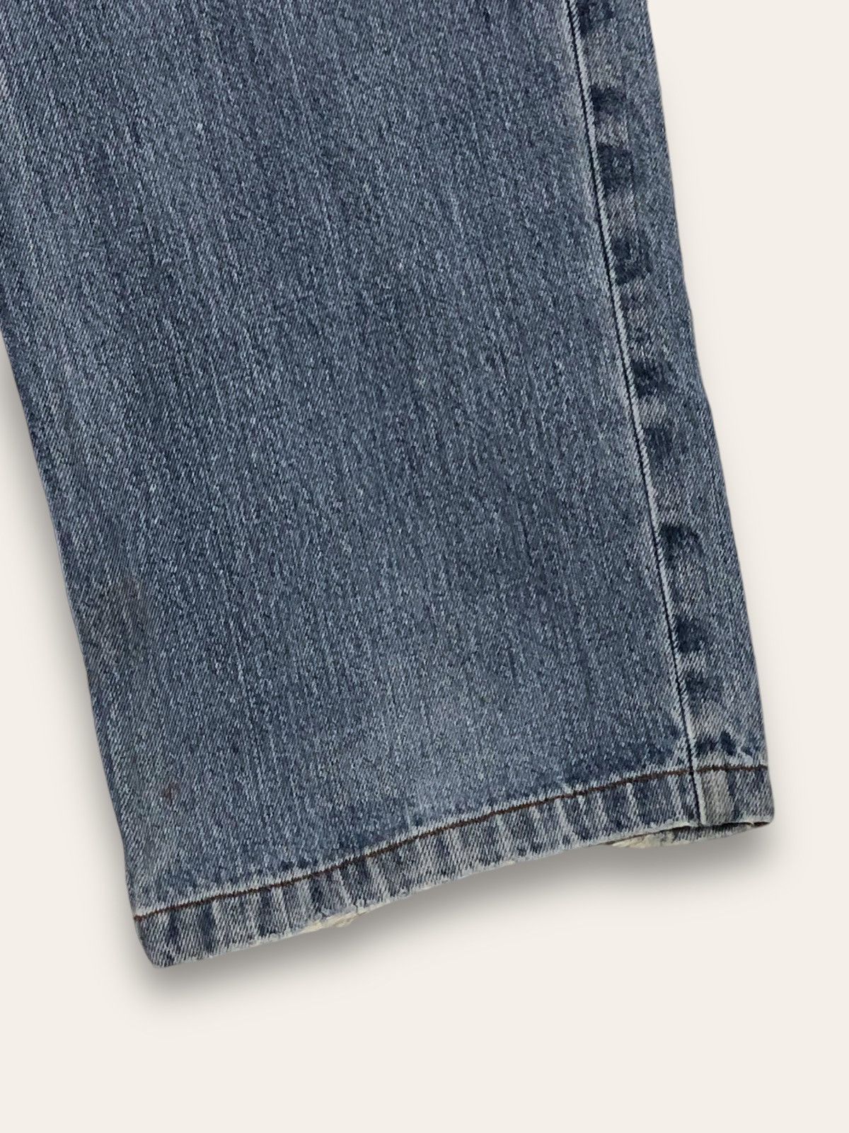 Jean Vintage LEE COOPER Distressed Baggy Wide Jeans Size US 38 / EU 54 - 3 Thumbnail