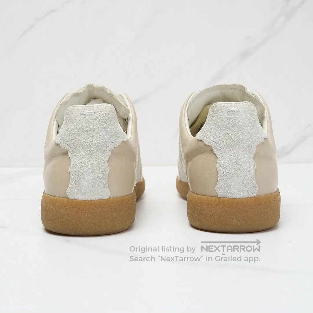 Maison Margiela Maison Margiela Men's Contrast Distressed Trainer. Size US 8 / EU 41 - 4 Thumbnail