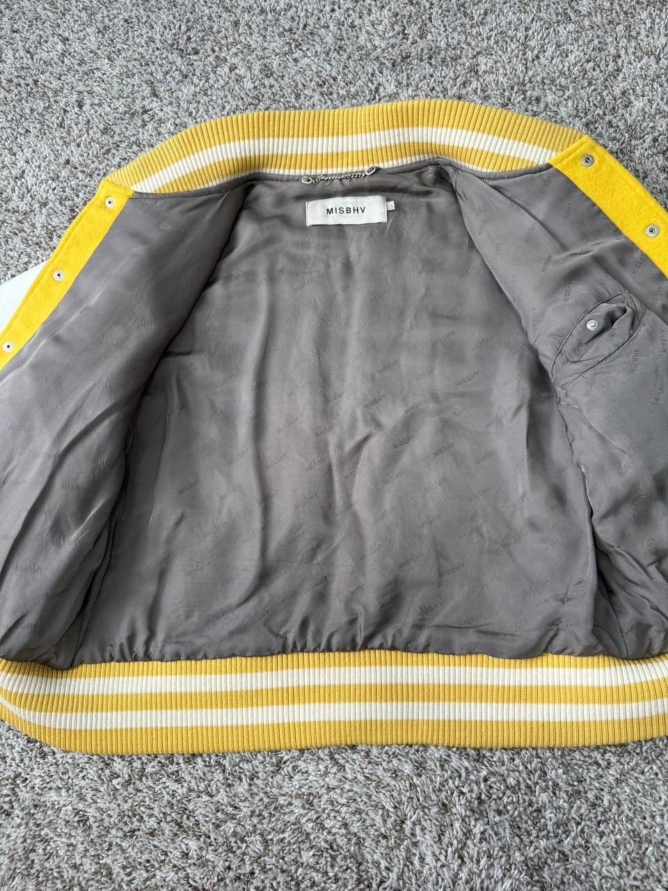 Misbhv Misbhv Contrast Sleeve Varsity Jacket Size US L / EU 52-54 / 3 - 10 Thumbnail