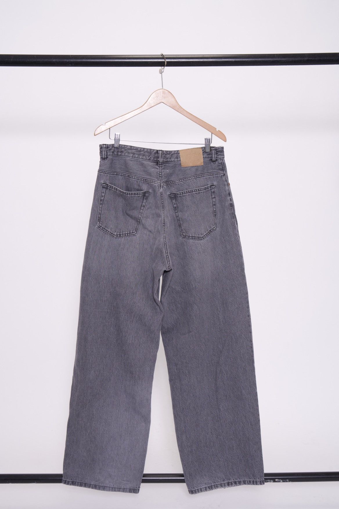 Maison Margiela MM6 Wide-Leg Cotton Jeans Size US 33 - 2 Thumbnail