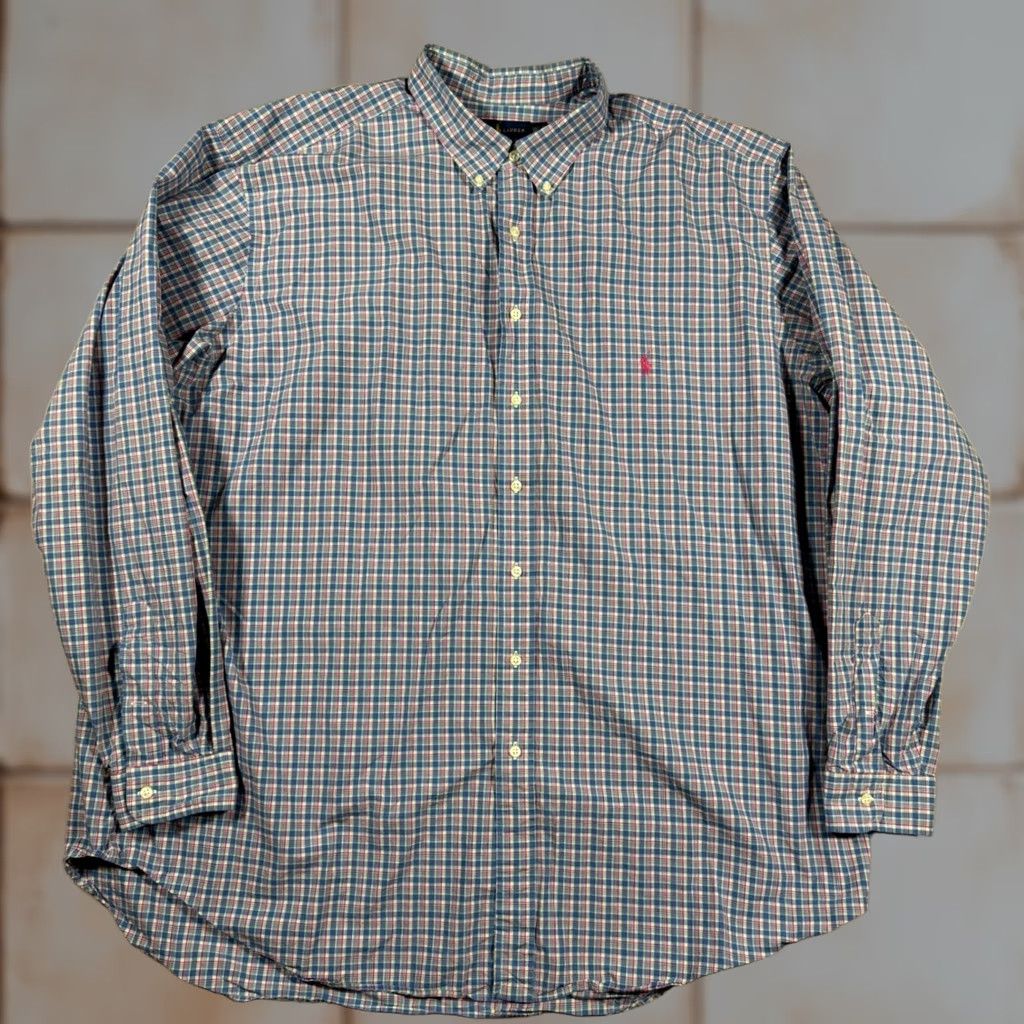 Ralph Lauren Ralph Lauren Shirt Plaid Button Down Long Sleeve 3XLT Tall Mens Multicolor Size US XXL / EU 58 / 5 - 1 Thumbnail