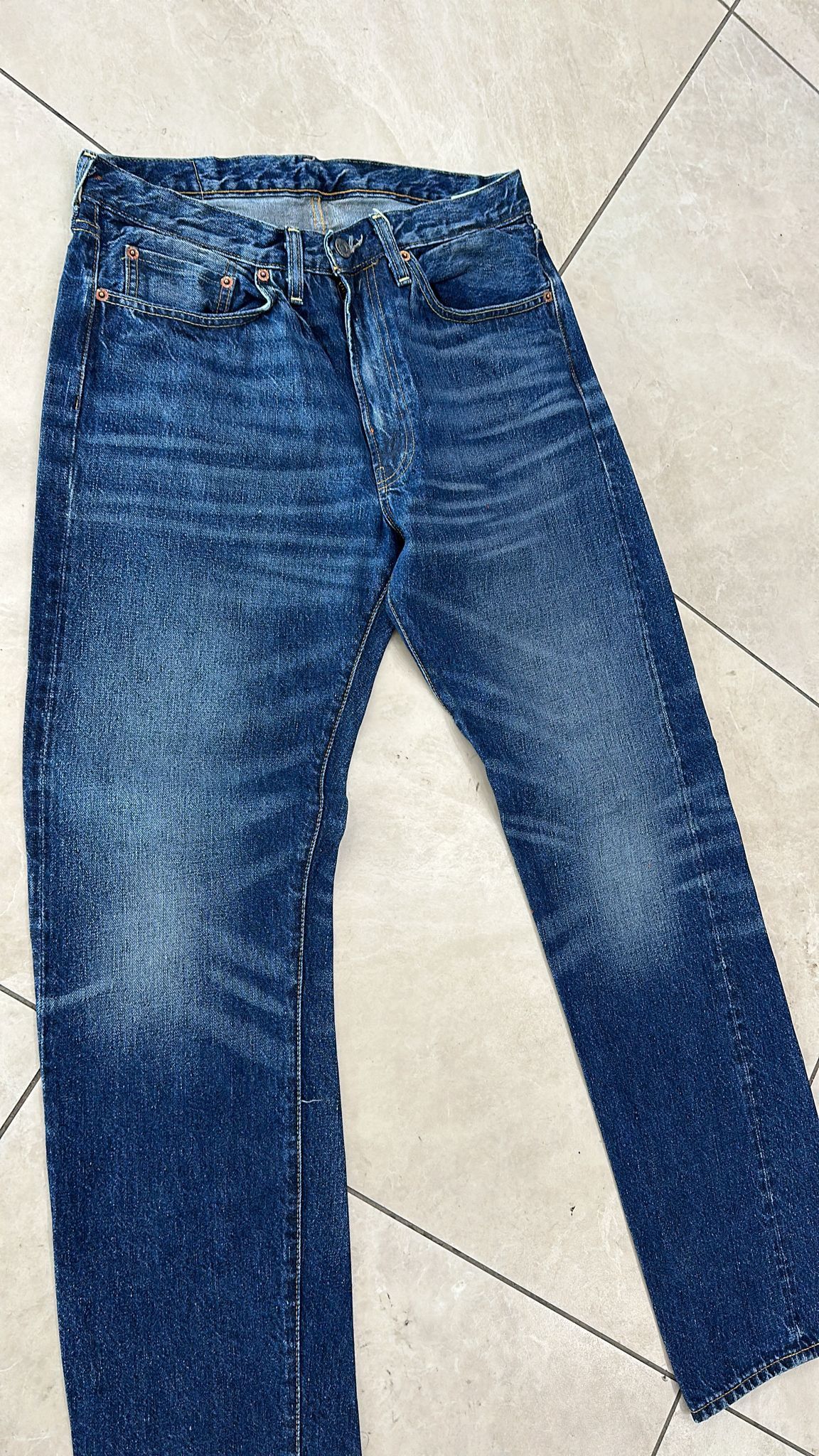Levi's Vintage Clothing LVC Levi's Vintage Clothing 1954 501XX BigE Selvedge Jeans Size US 32 / EU 48 - 3 Thumbnail