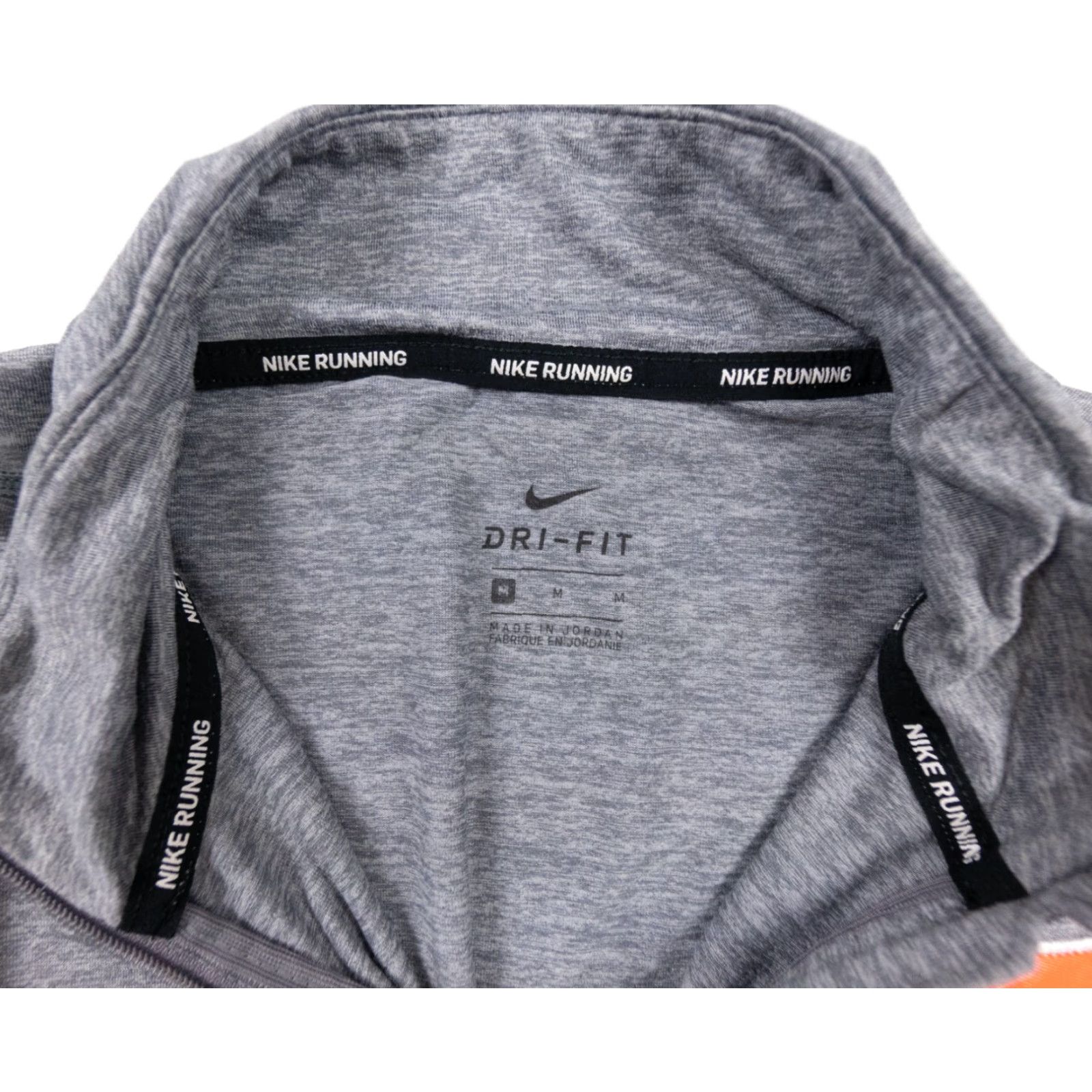 Nike Nike Shirt Women's Medium Gray Half Zip Long Sleeve Dri Fit Running Activewear Size M / US 6-8 / IT 42-44 - 5 Thumbnail