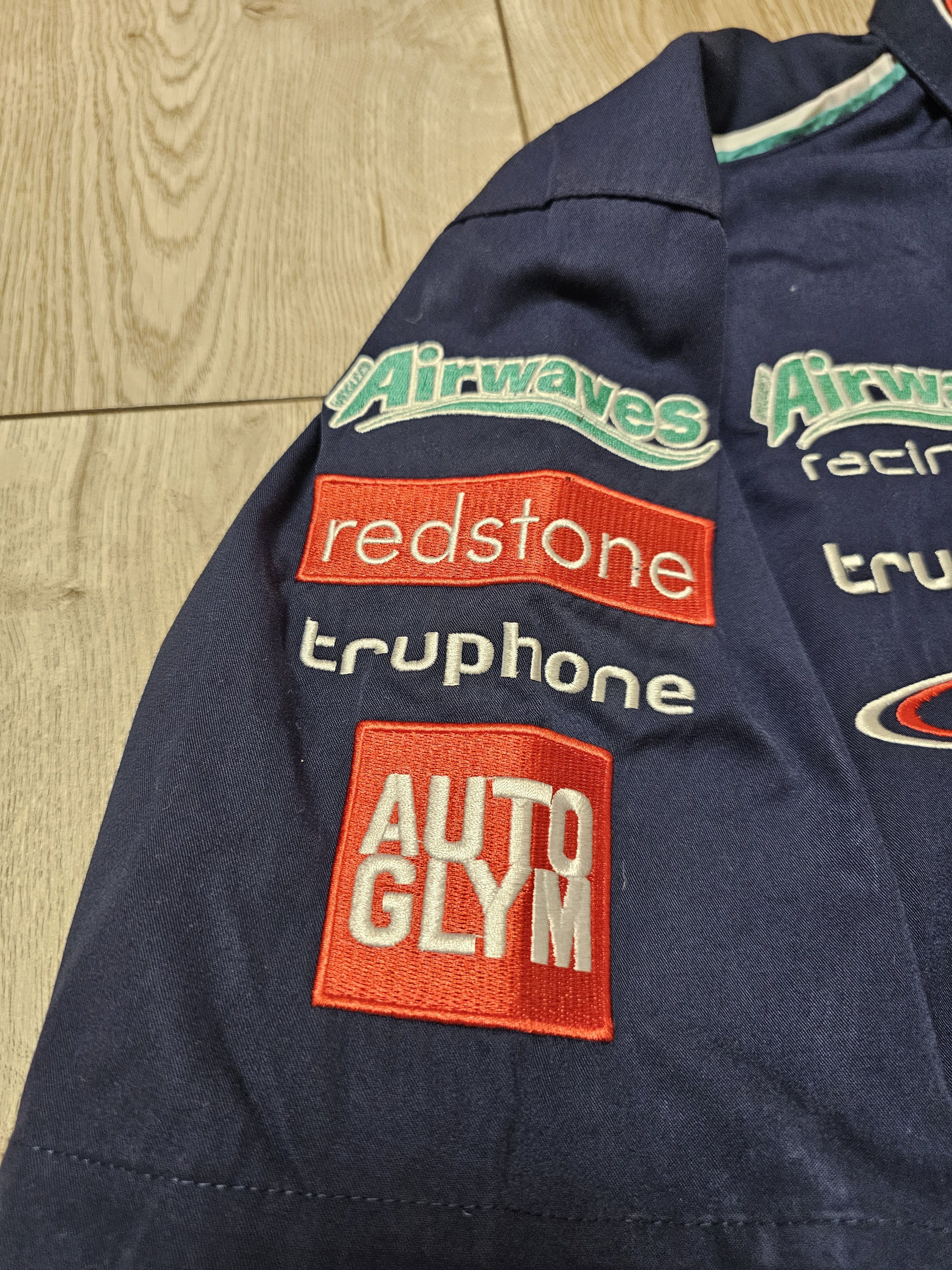 Formula 1 × Vintage FORD RACING VINTAGE SHIRT 90s AIRWAVES SHIRT BUTTON AIRWAVES Size US L / EU 52-54 / 3 - 7 Thumbnail