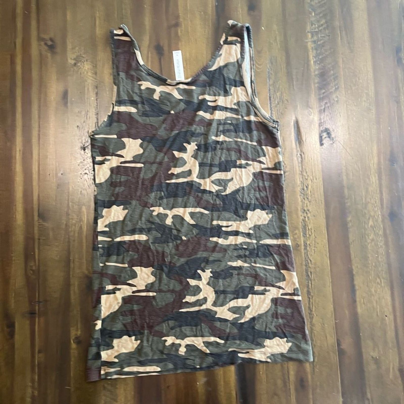 Vintage Zenana Army Camo Tank Top Size M Size M / US 6-8 / IT 42-44 - 5 Thumbnail
