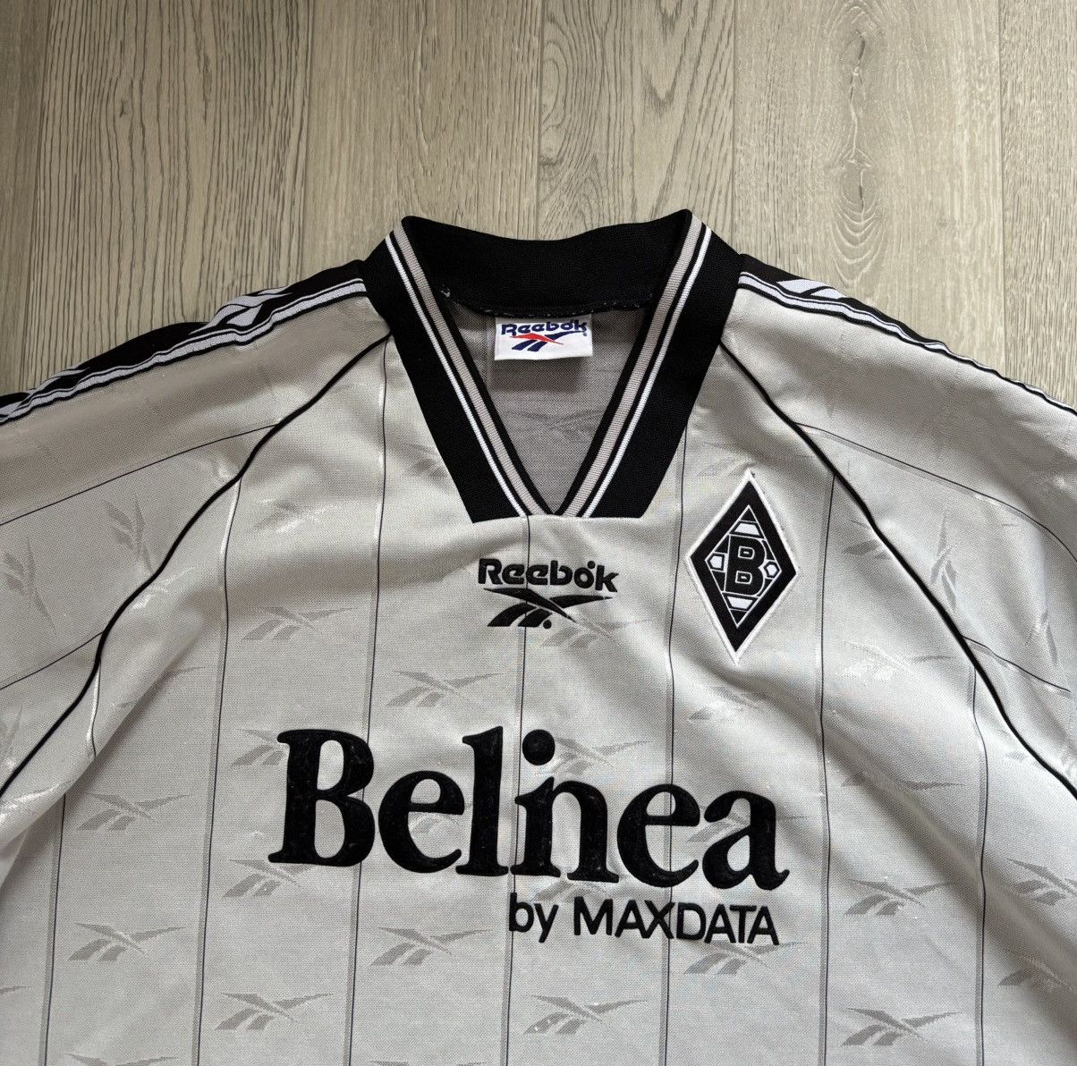 Reebok × Vintage Rebook Borussia Monchengladbach Soccer Jersey 90s Size US XL / EU 56 / 4 - 2 Thumbnail