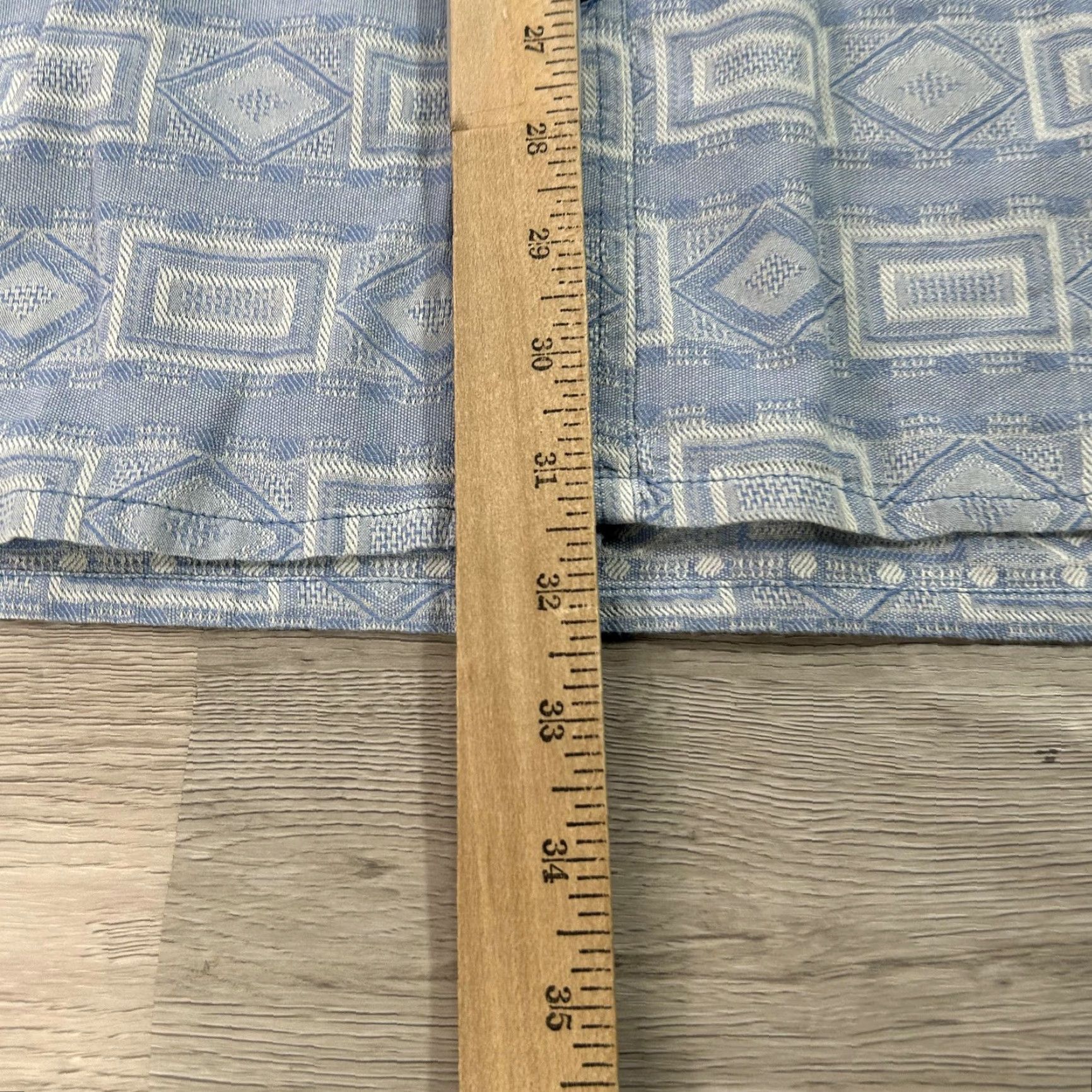 The Territory Ahead Territory Ahead Shirt Mens Large Blue Geometric Cotton Button-Up Long Sleeve Size US L / EU 52-54 / 3 - 6 Thumbnail