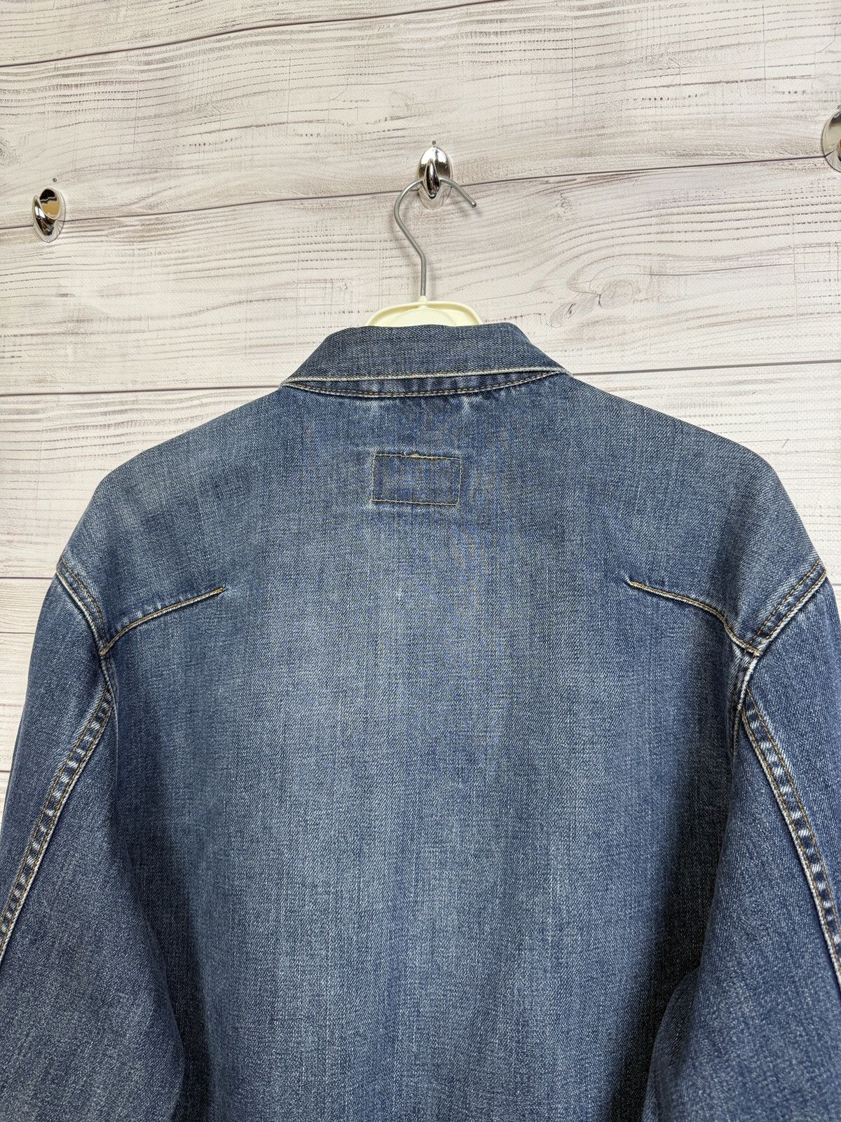 Levi's Vintage Levi's Tracker Denim Jacket Blue XL Size US XL / EU 56 / 4 - 4 Thumbnail