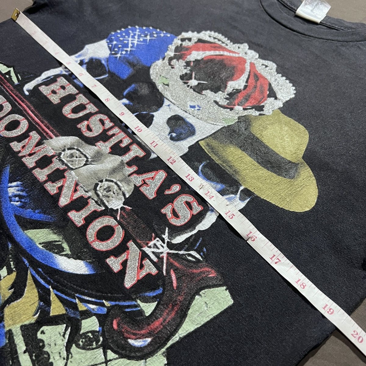 Rap Tees Vintage Y2K Hustla's Dominion hiphop Tee Faded Size US M / EU 48-50 / 2 - 7 Thumbnail