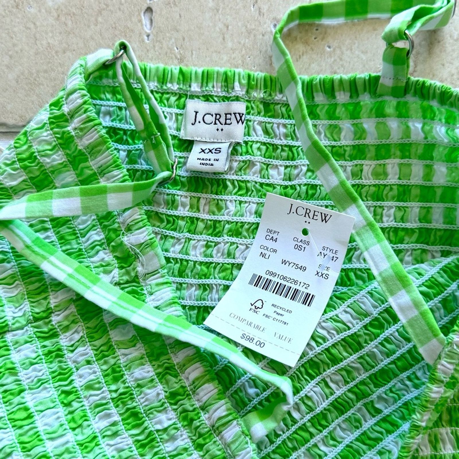 J.Crew NWT! J.CREW MIDI Dress, Size XXS Size XXS / US 00 / IT 34 - 7 Thumbnail