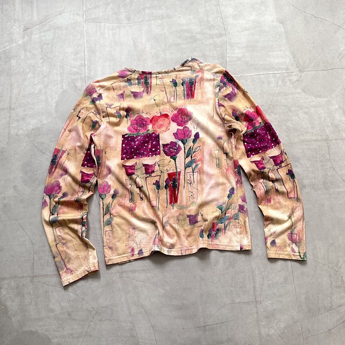 Hysteric Glamour Japan Floral Hysteric Glamour Style Long Sleeve T Shirt Y2K Size M / US 6-8 / IT 42-44 - 16 Thumbnail