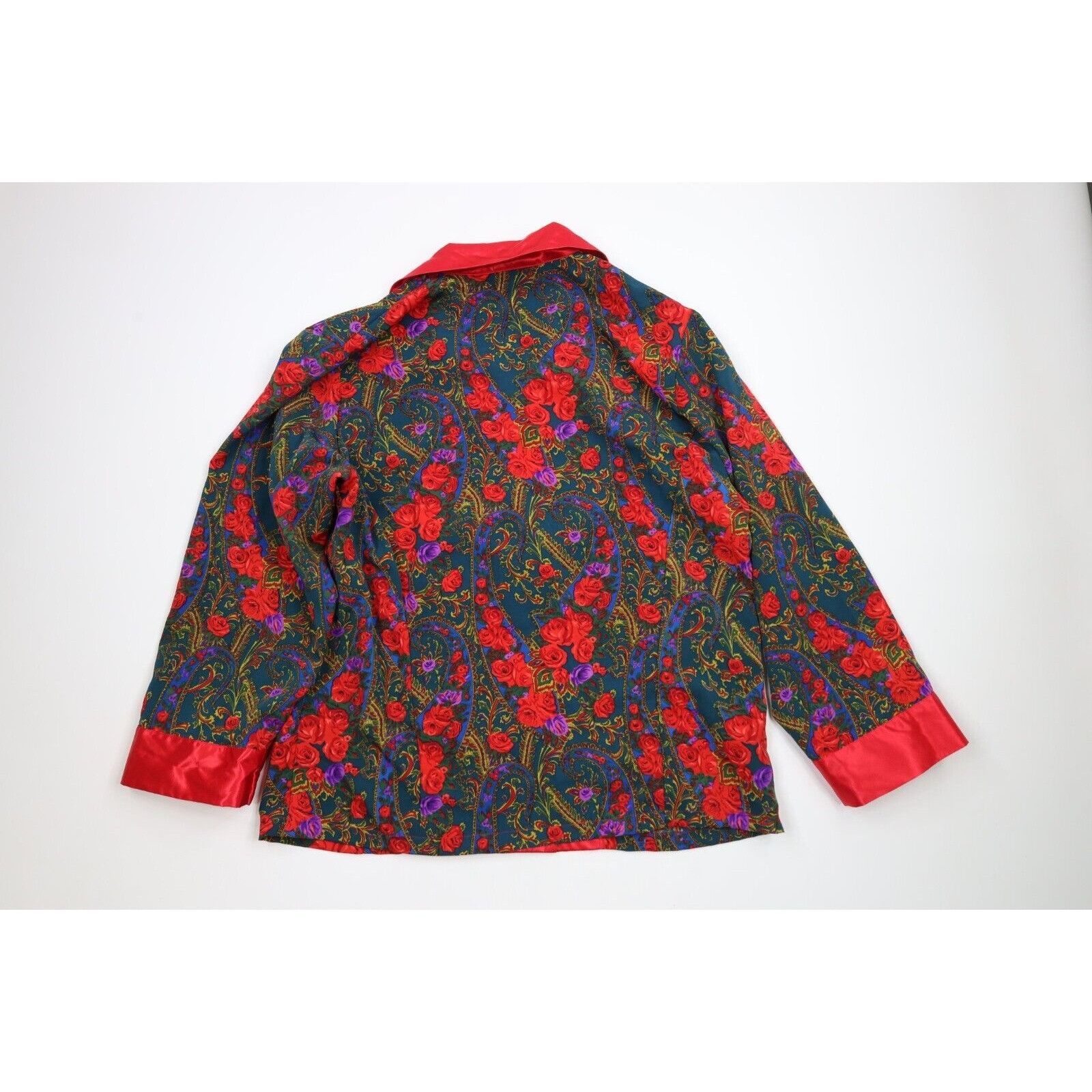 Victoria's Secret × Vintage NOS Vintage 90s Victorias Secret 2 Piece Flower Pajamas Size L / US 10 / IT 46 - 6 Thumbnail