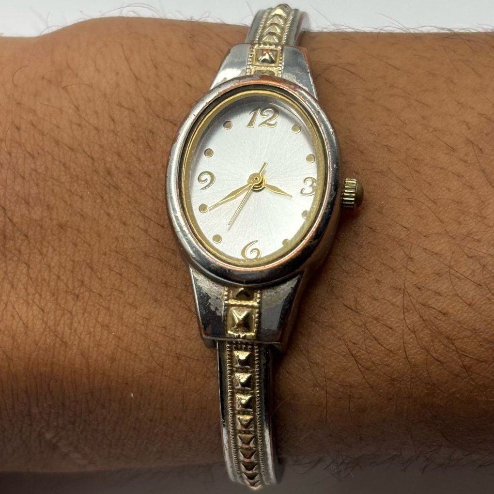 Other Silver & Gold Cuff Watch Size ONE SIZE - 2 Thumbnail