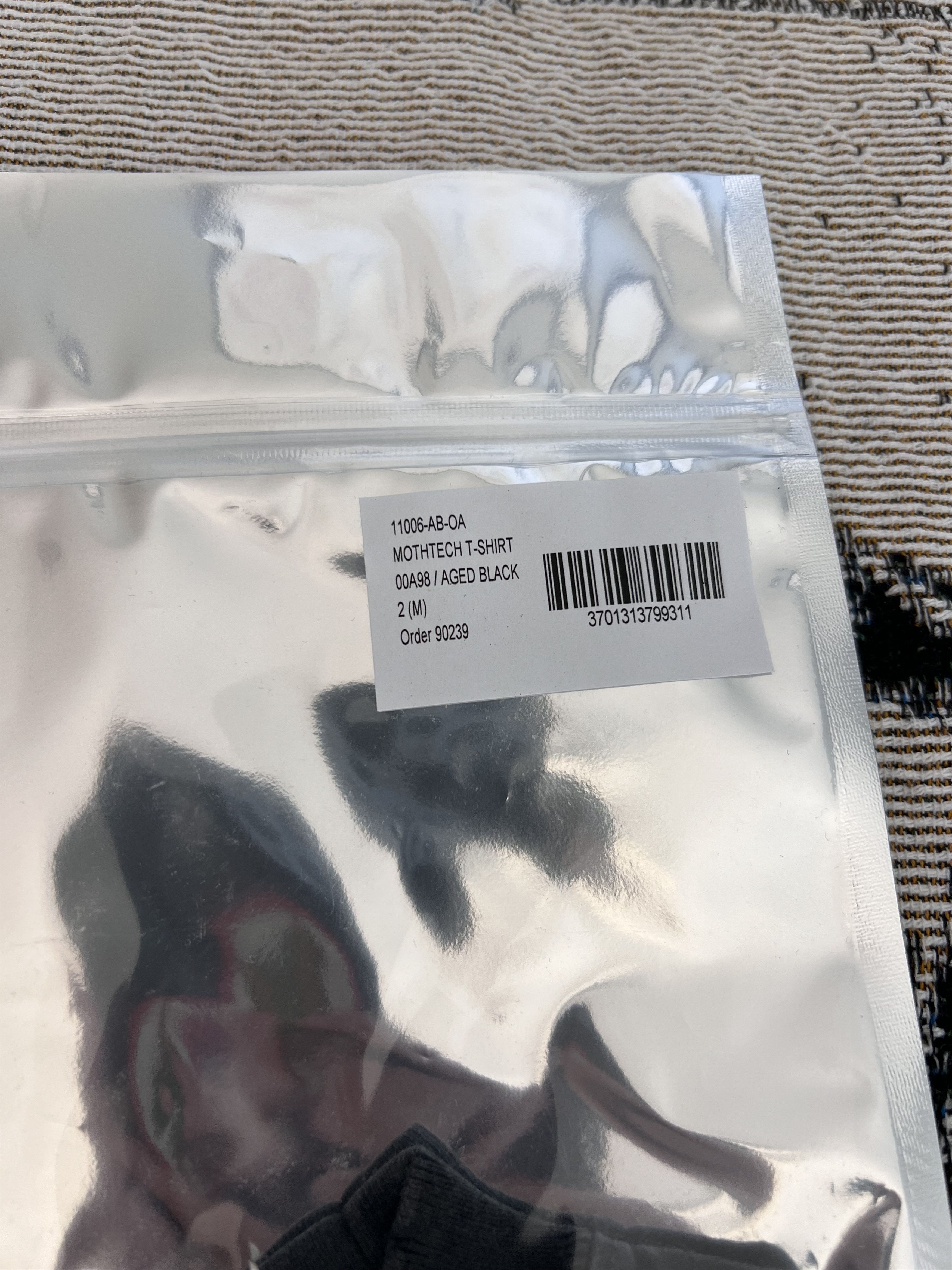 Satisfy Satisfy Running Oakley Mothtech Tee in Black Size US M / EU 48-50 / 2 - 8 Thumbnail