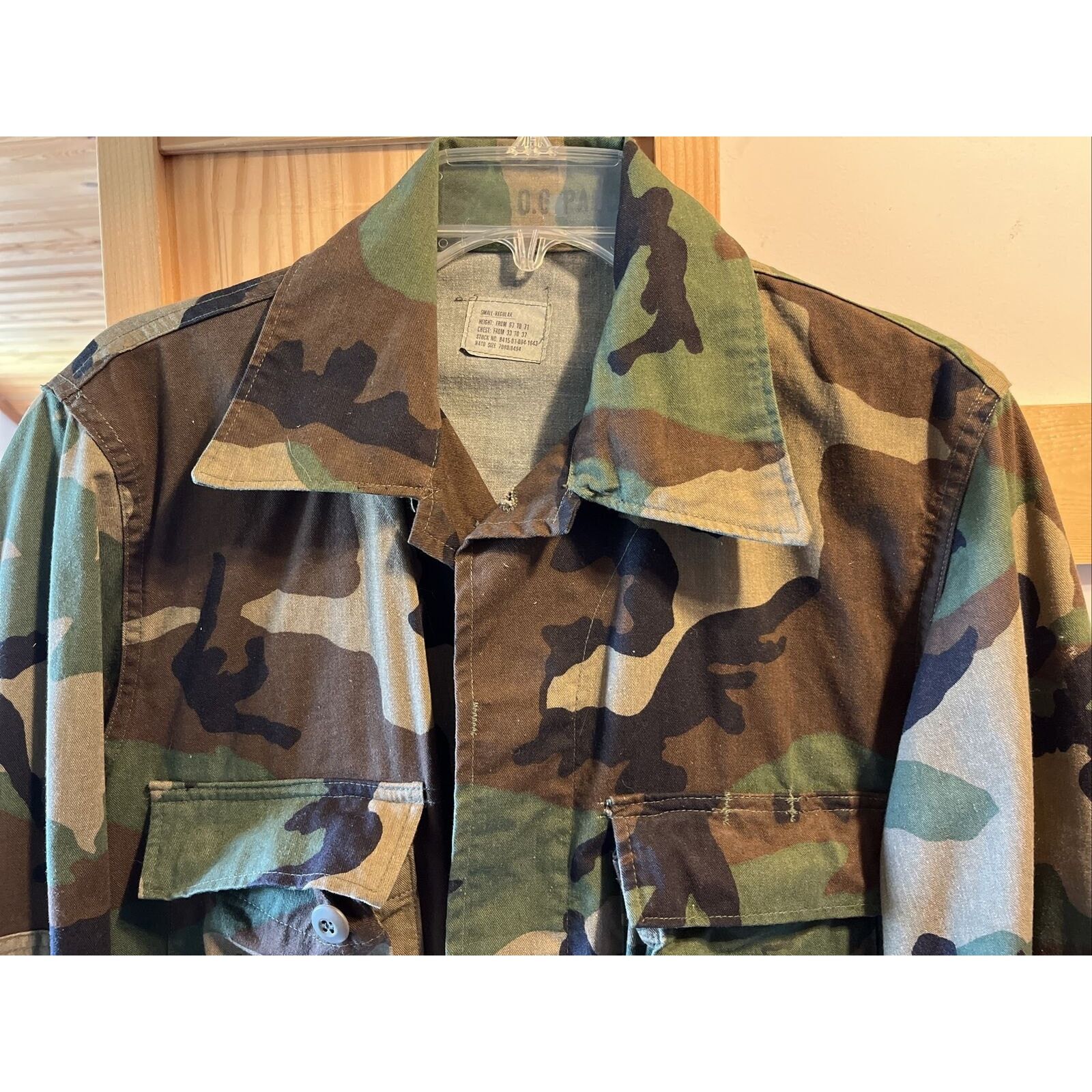 Other Vintage USMC Military Jacket Mens Small LS Missing 2 Buttons Size US S / EU 44-46 / 1 - 3 Thumbnail