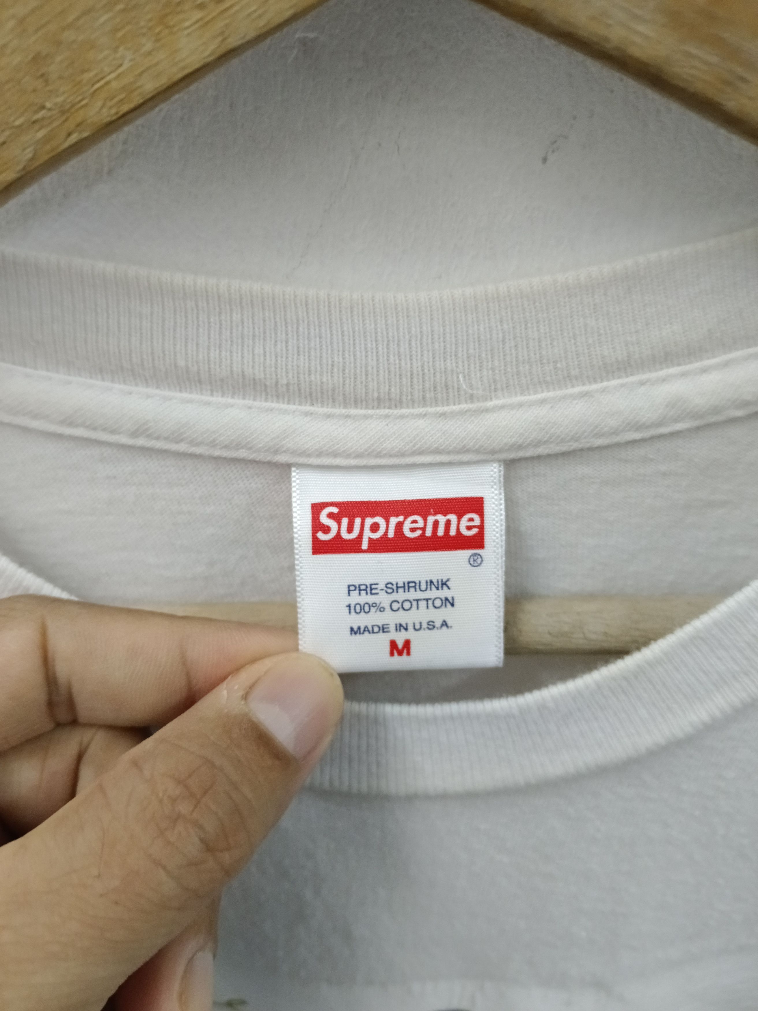 Supreme Supreme Pharoah Sanders Photo Tee White FW20 Size US M / EU 48-50 / 2 - 4 Thumbnail