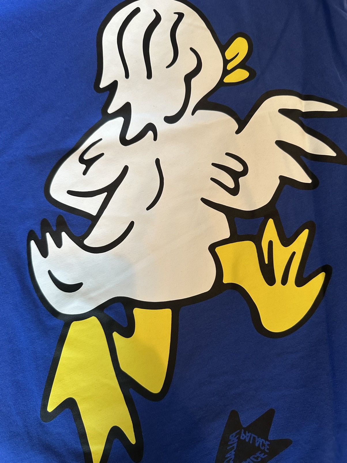 Palace PALACE DUCK OFF T SHIRT BLUE BERRY MEDIUM SS25 Size US M / EU 48-50 / 2 - 11 Thumbnail