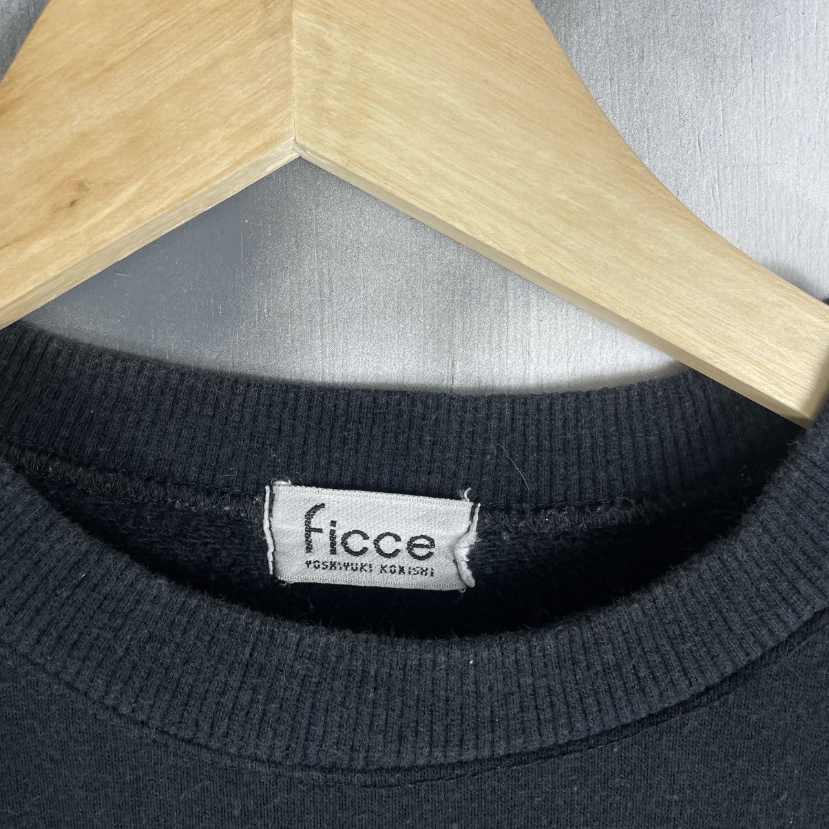 Yoshiyuki Konishi FICCE OUMU EMBROIDERED LOGO SWEATSHIRTS Size US L / EU 52-54 / 3 - 3 Thumbnail