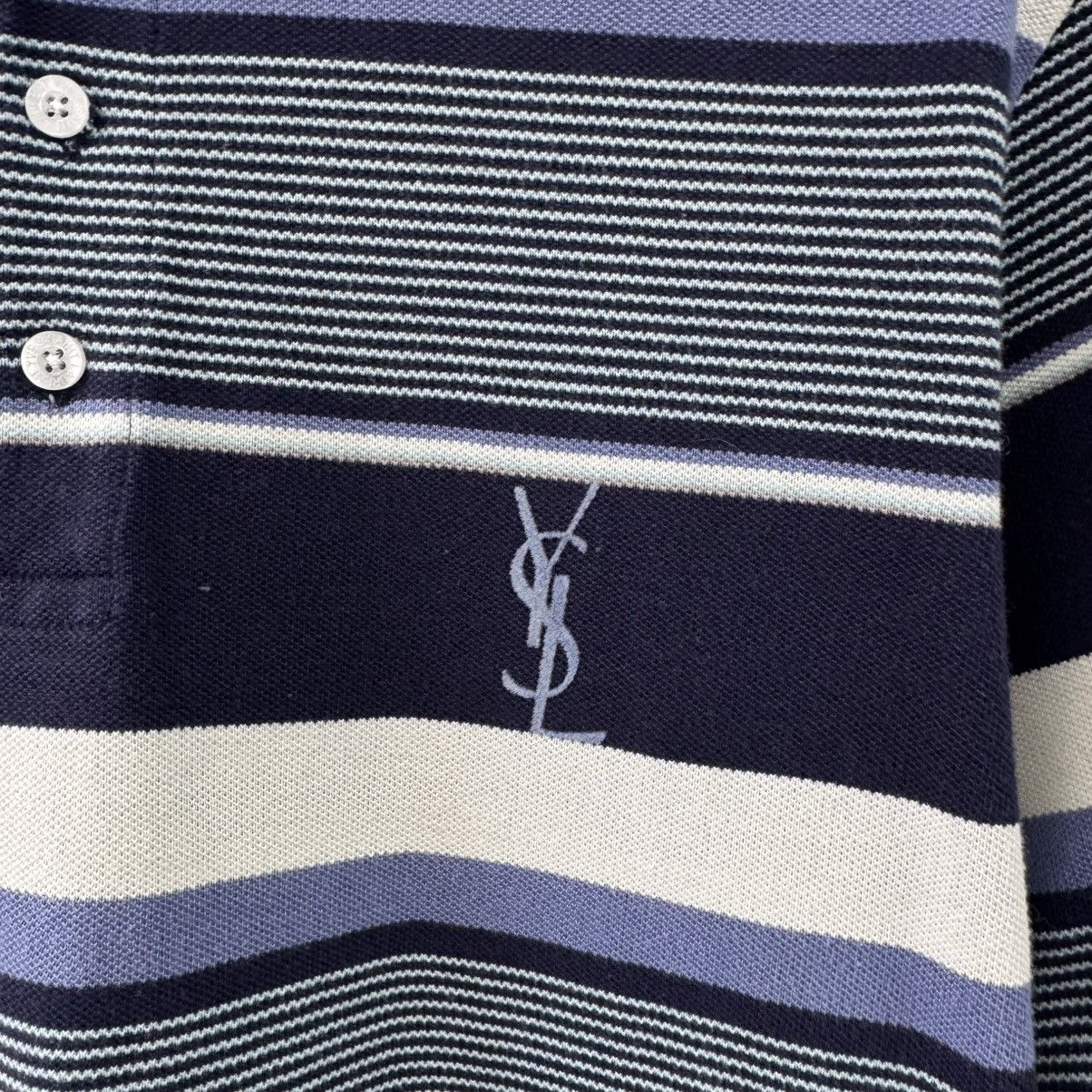 Vintage YSL Yves Saint Lauren Polo Shirt Tee Vintage Size US XL / EU 56 / 4 - 5 Thumbnail