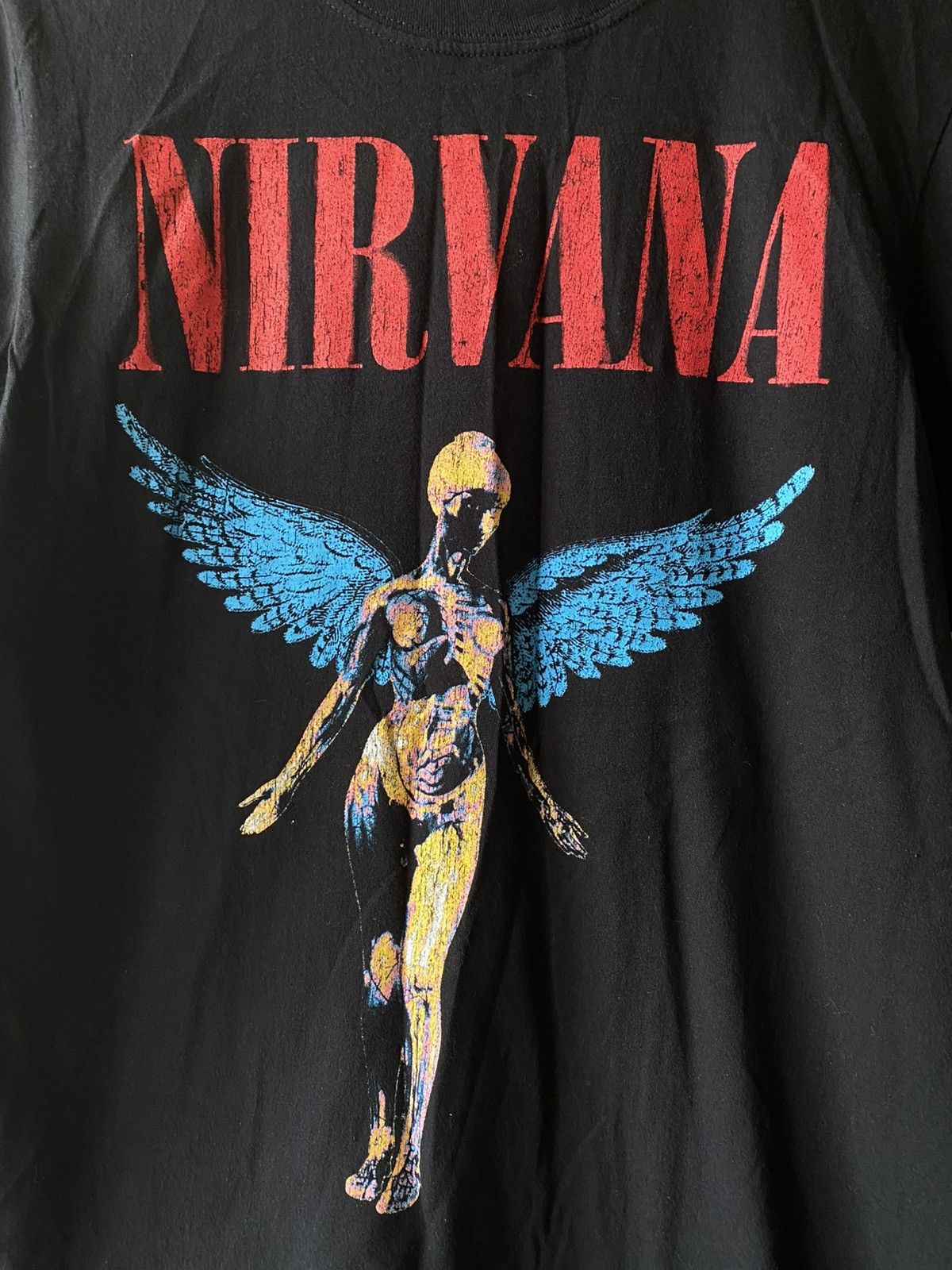 Nirvana Nirvana IN UTERO Y2k t shirt Band tee Crazy Size US M / EU 48-50 / 2 - 3 Thumbnail