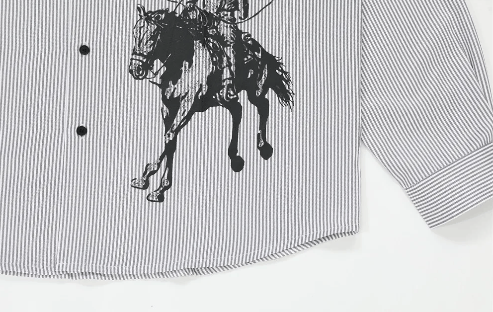Japanese Brand × Vintage "Horse Ride-M" Shirt Size US M / EU 48-50 / 2 - 5 Thumbnail