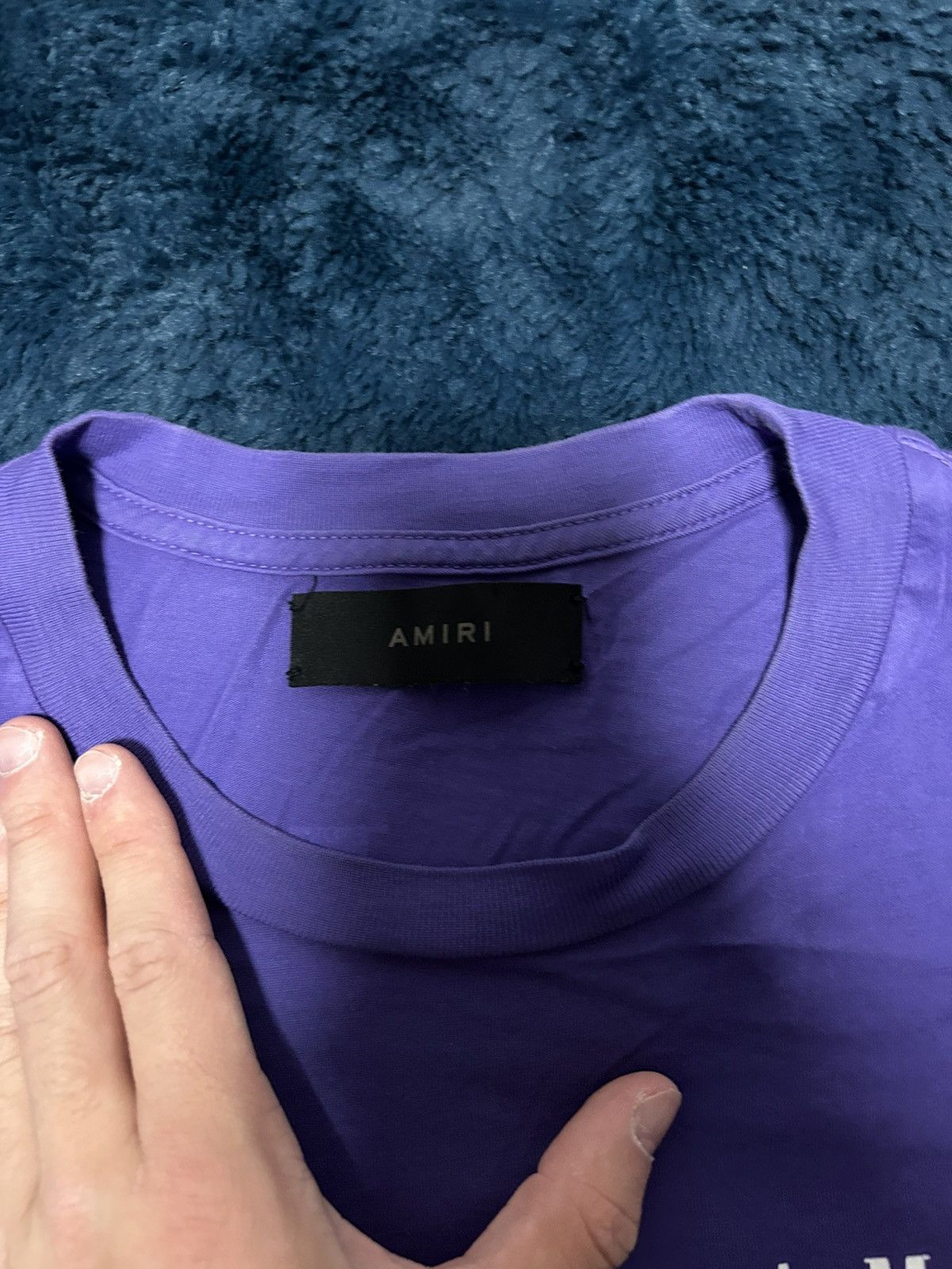 Amiri Amiri tee runs big Size US S / EU 44-46 / 1 - 4 Thumbnail