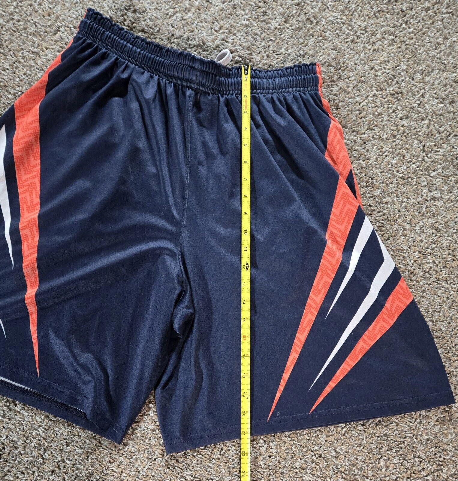 Under Armour Blue, Orange And White Under Armour Shorts With Pockets L Size US 34 / EU 50 - 5 Thumbnail