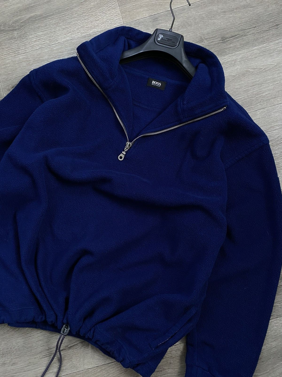 Hugo Boss 🫧 HUGO BOSS VINTAGE FLEECE JACKET CALGARY Size US L / EU 52-54 / 3 - 2 Thumbnail